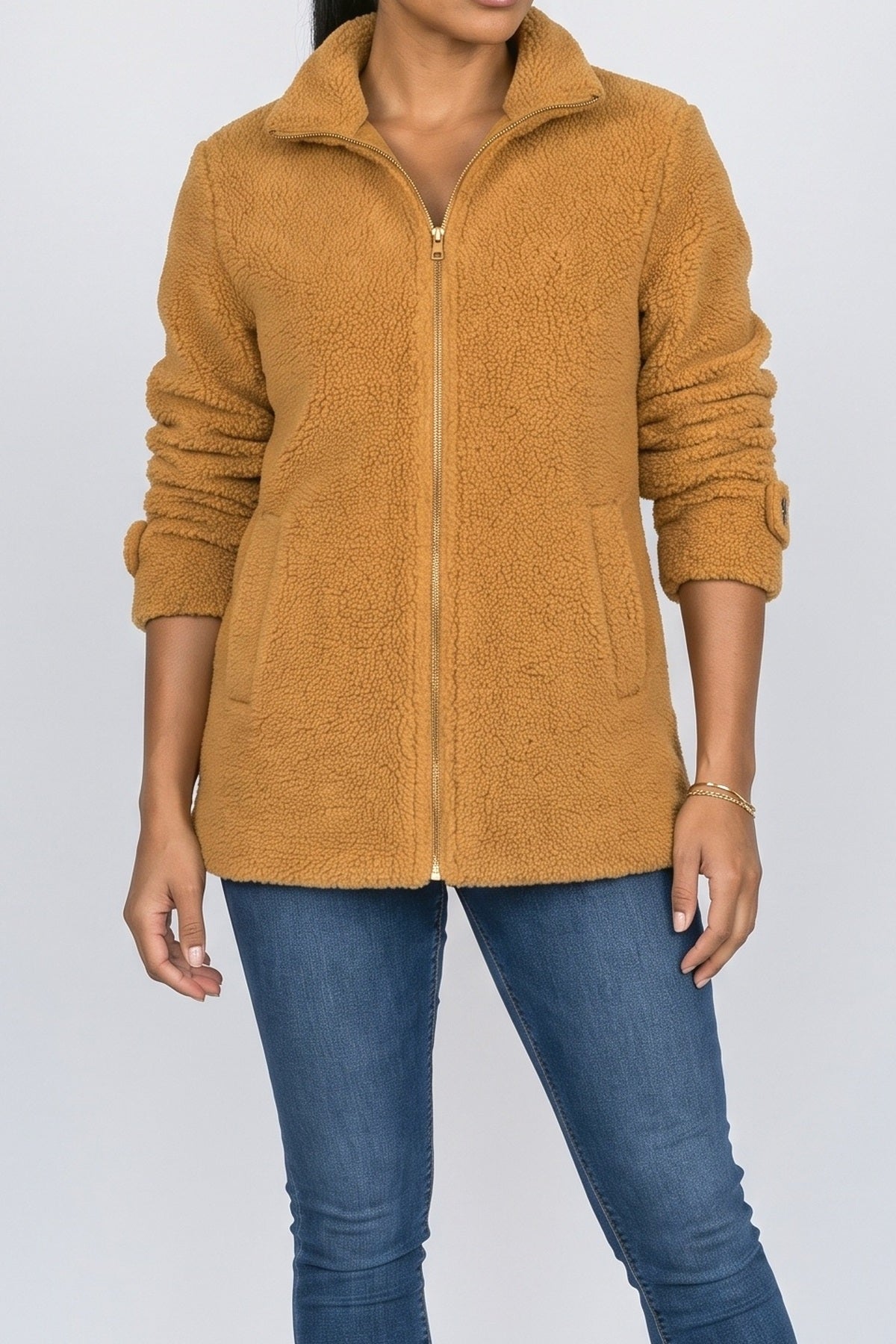Fleece Jacket, fabric detail