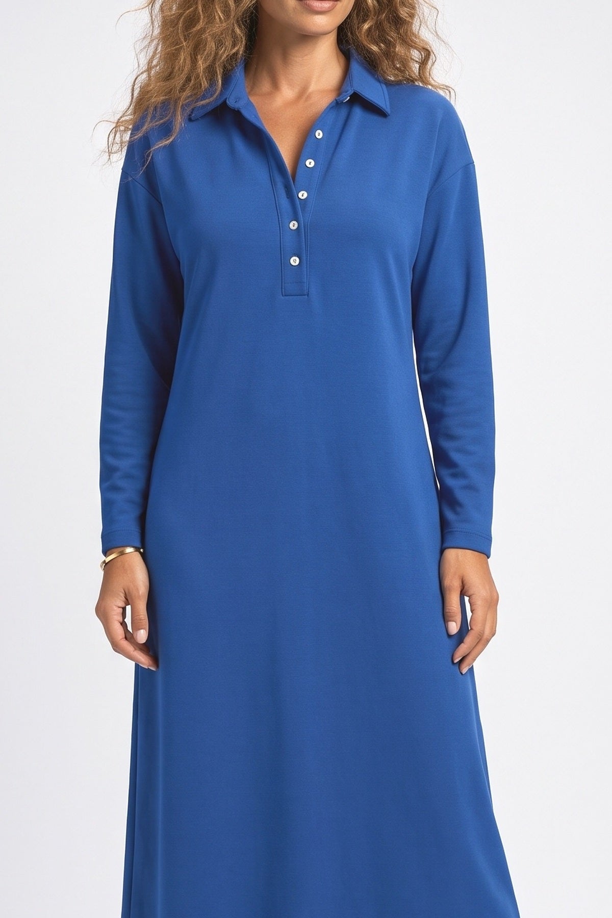 Knit Long Sleeve Dress, fabric detail