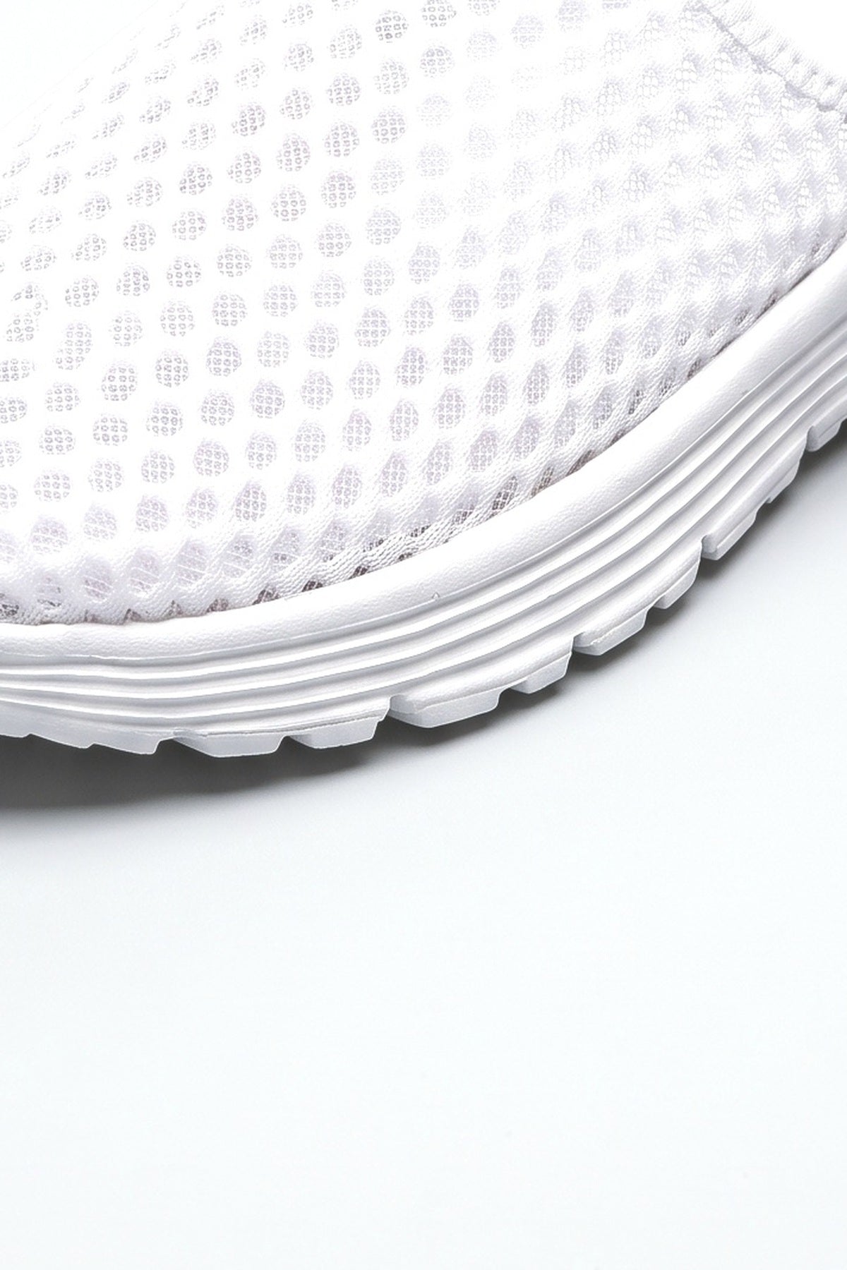 Mesh Mule Shoes, fabric detail