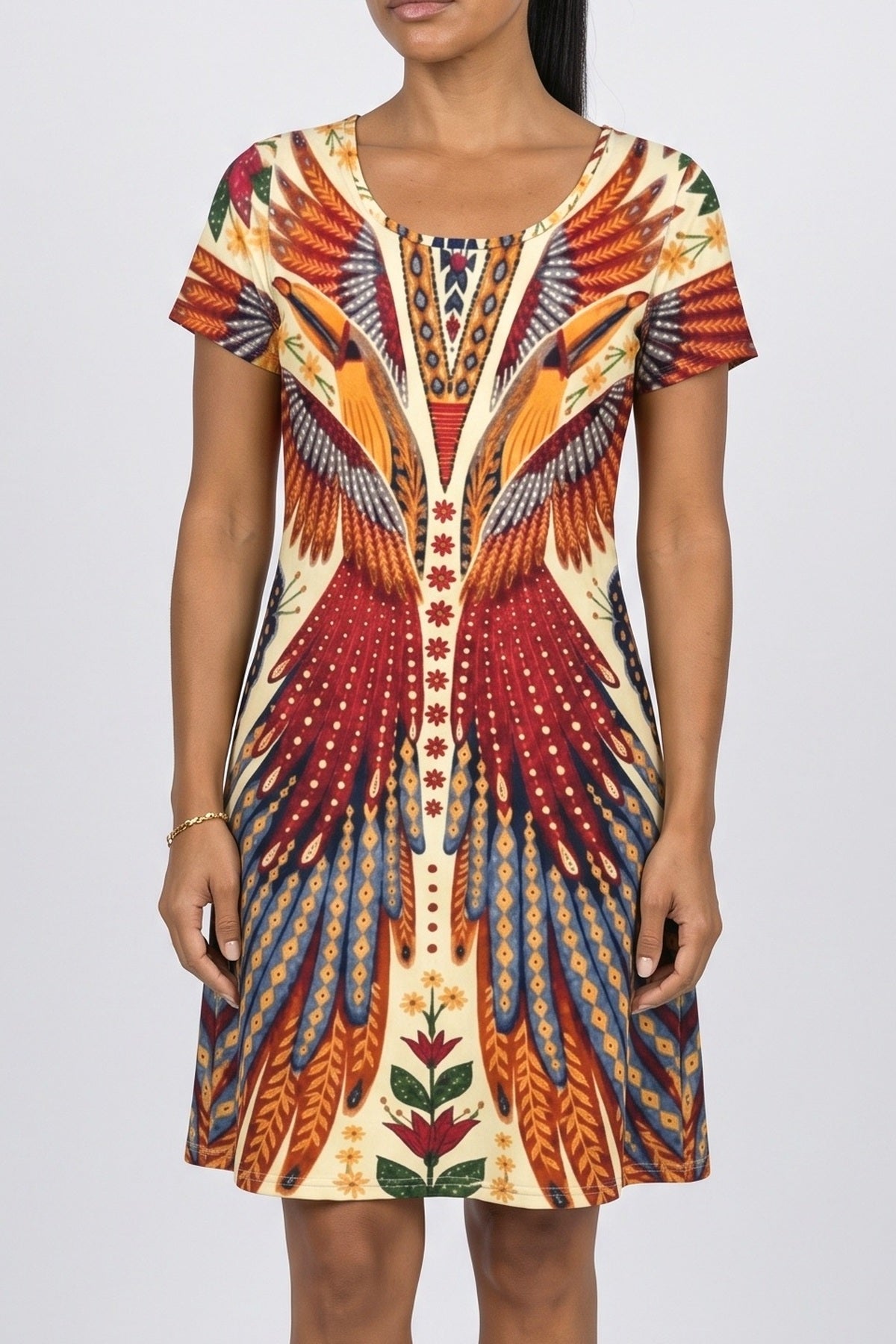 Summer Dress, fabric detail