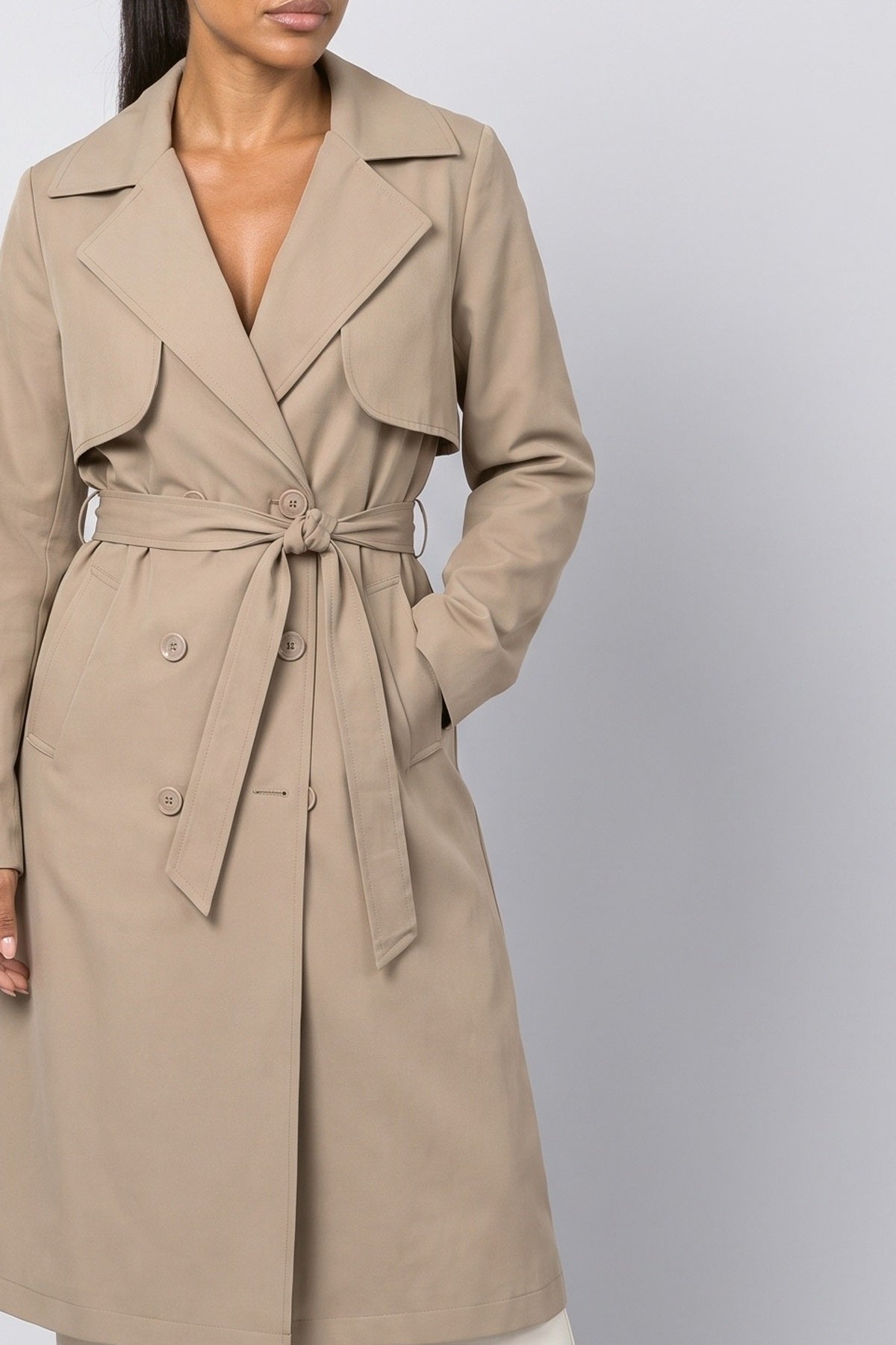 Trench Coat, fabric detail