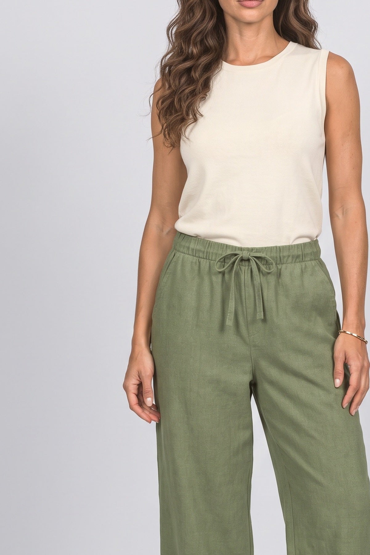 Wide Leg Pants, fabric detail