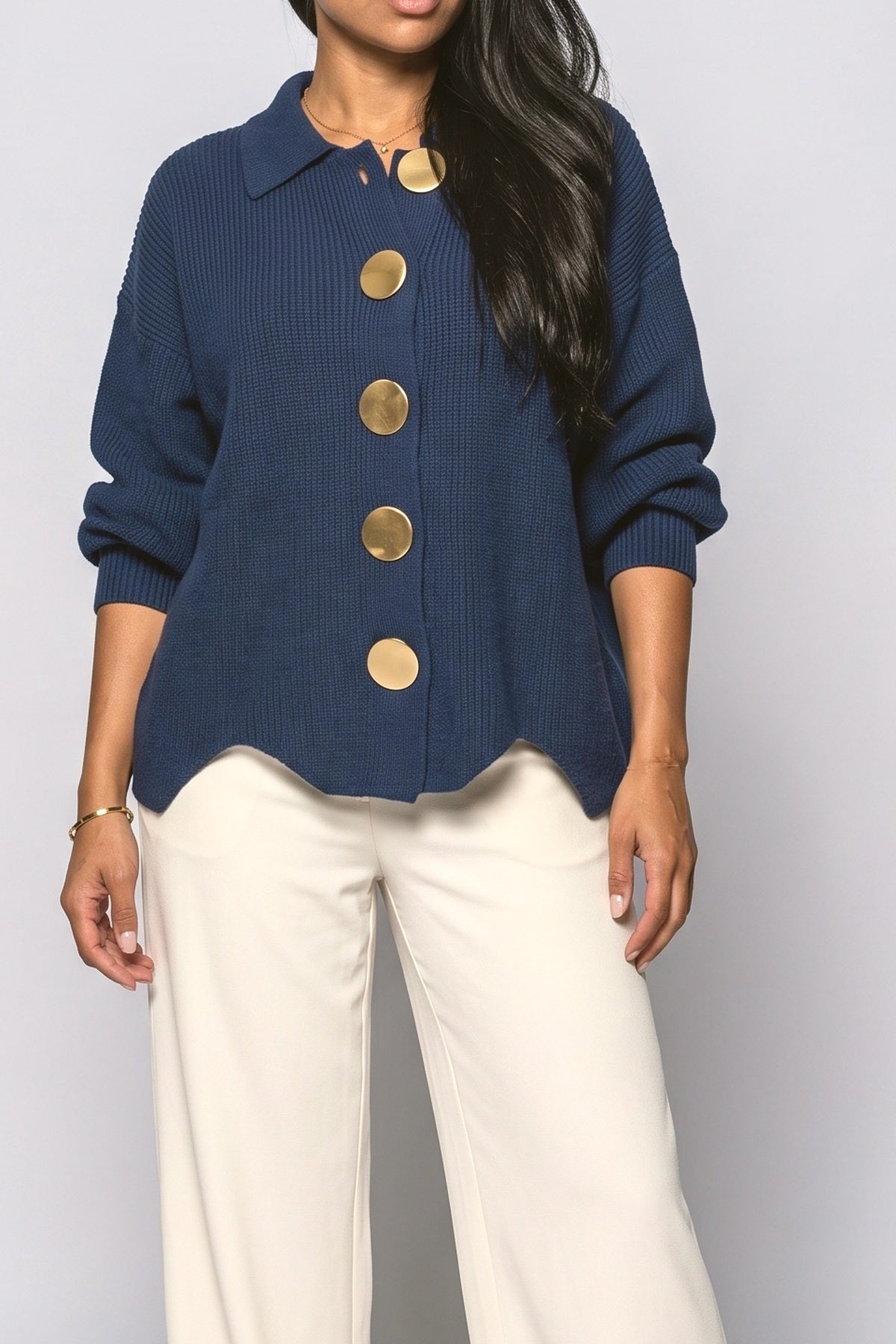 Knit Cardigan, fabric detail