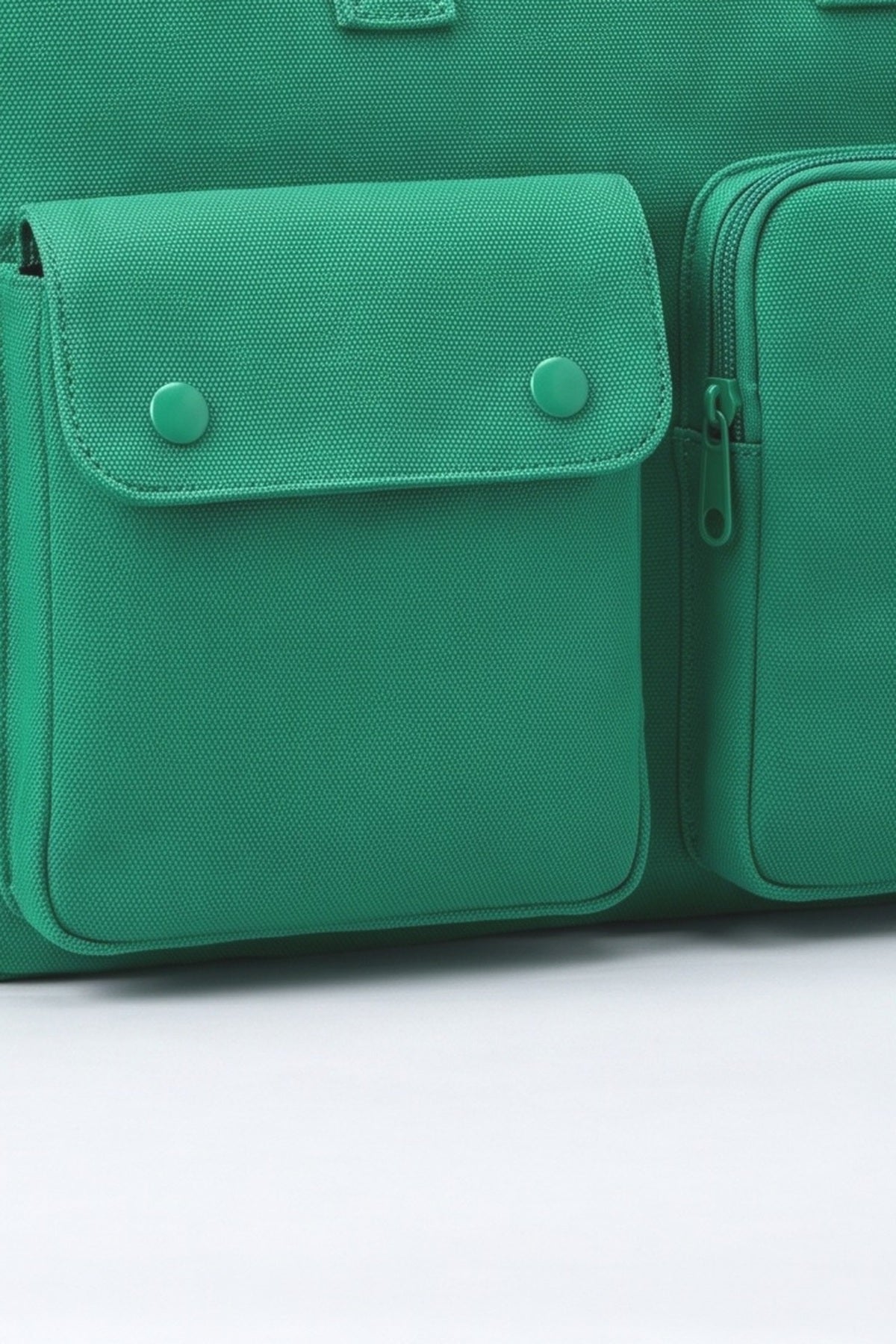 Colorblock Tote Bag, fabric detail