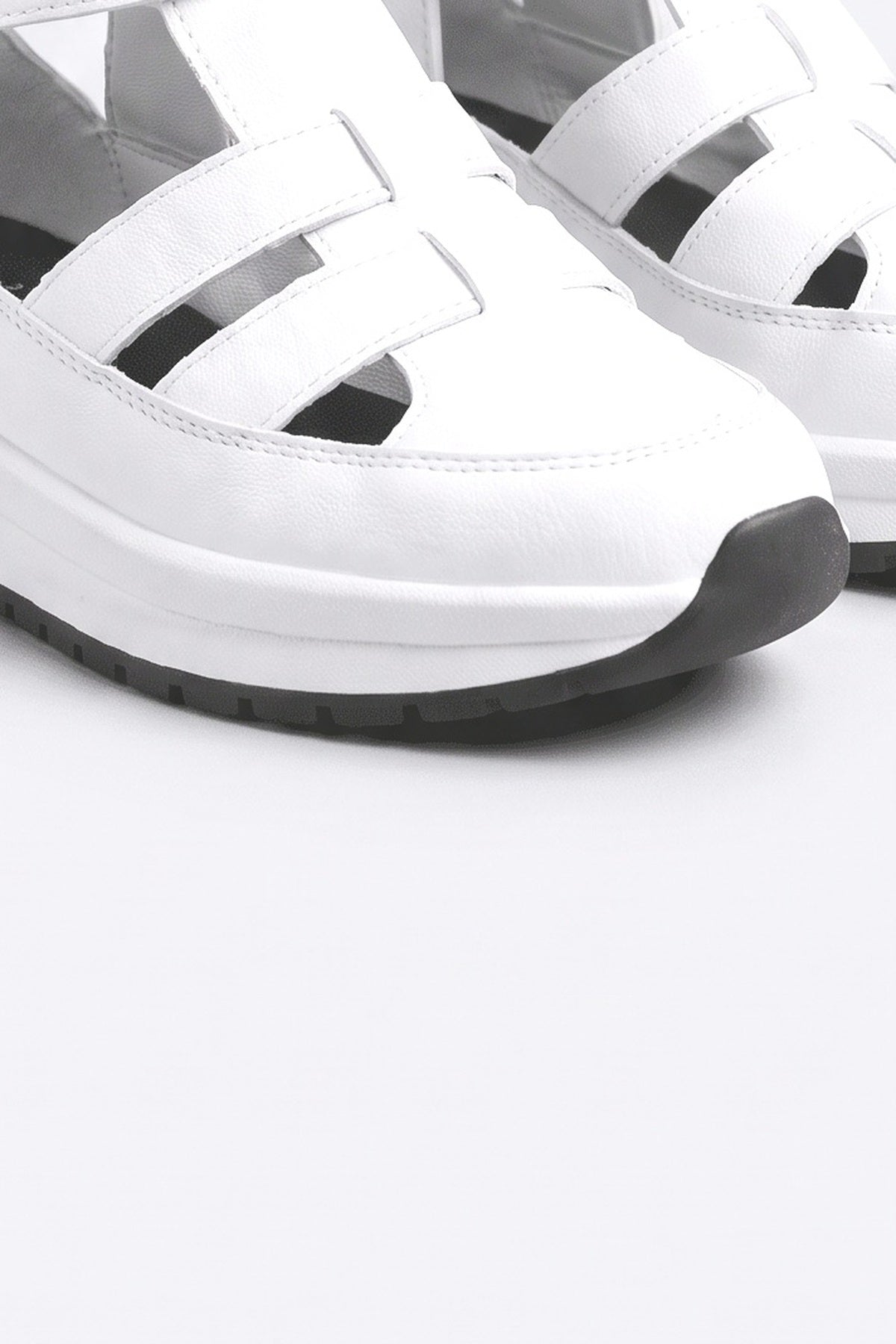 Platform Sandals, fabric detail