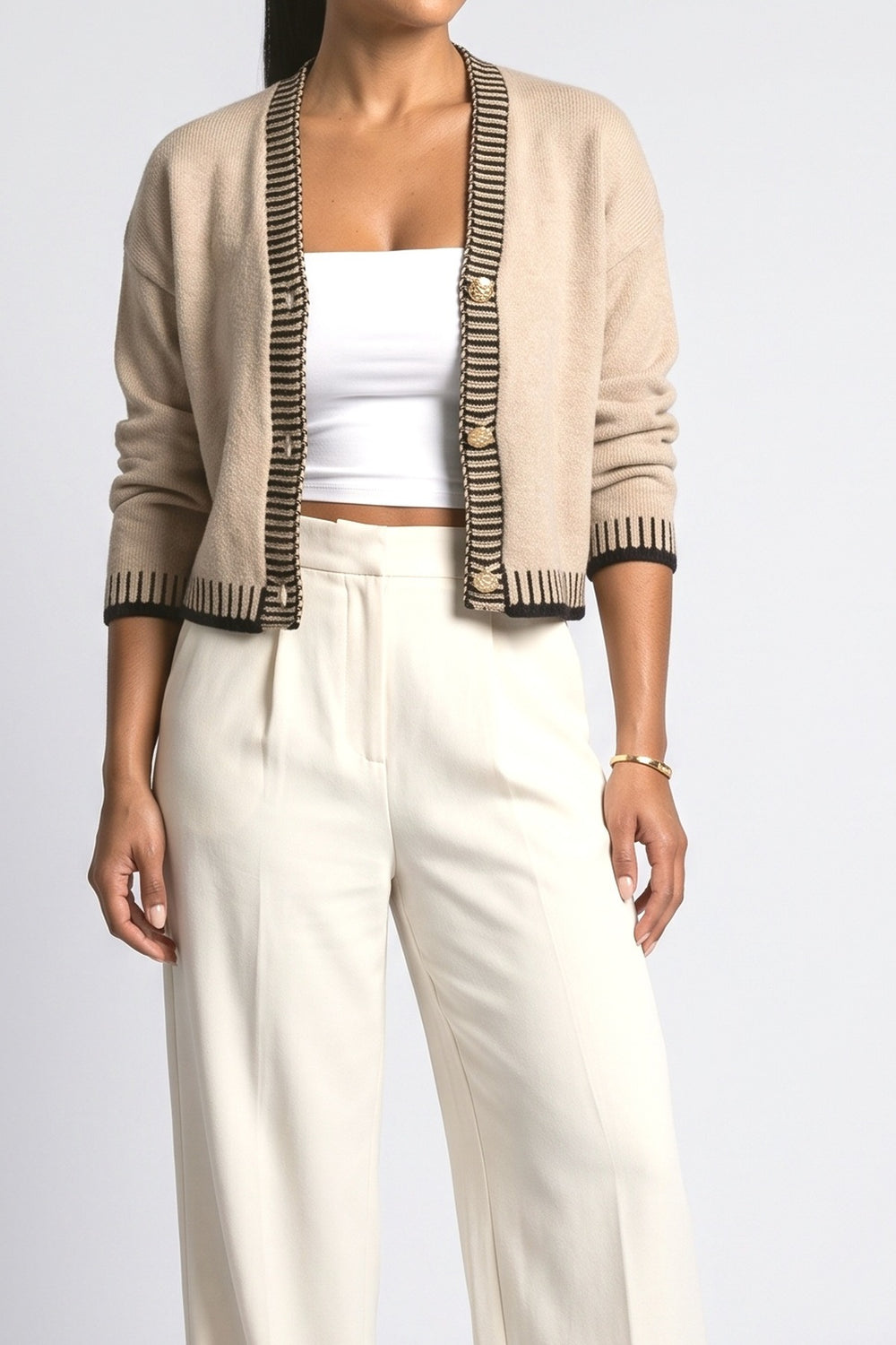 Knit Cardigan, fabric detail