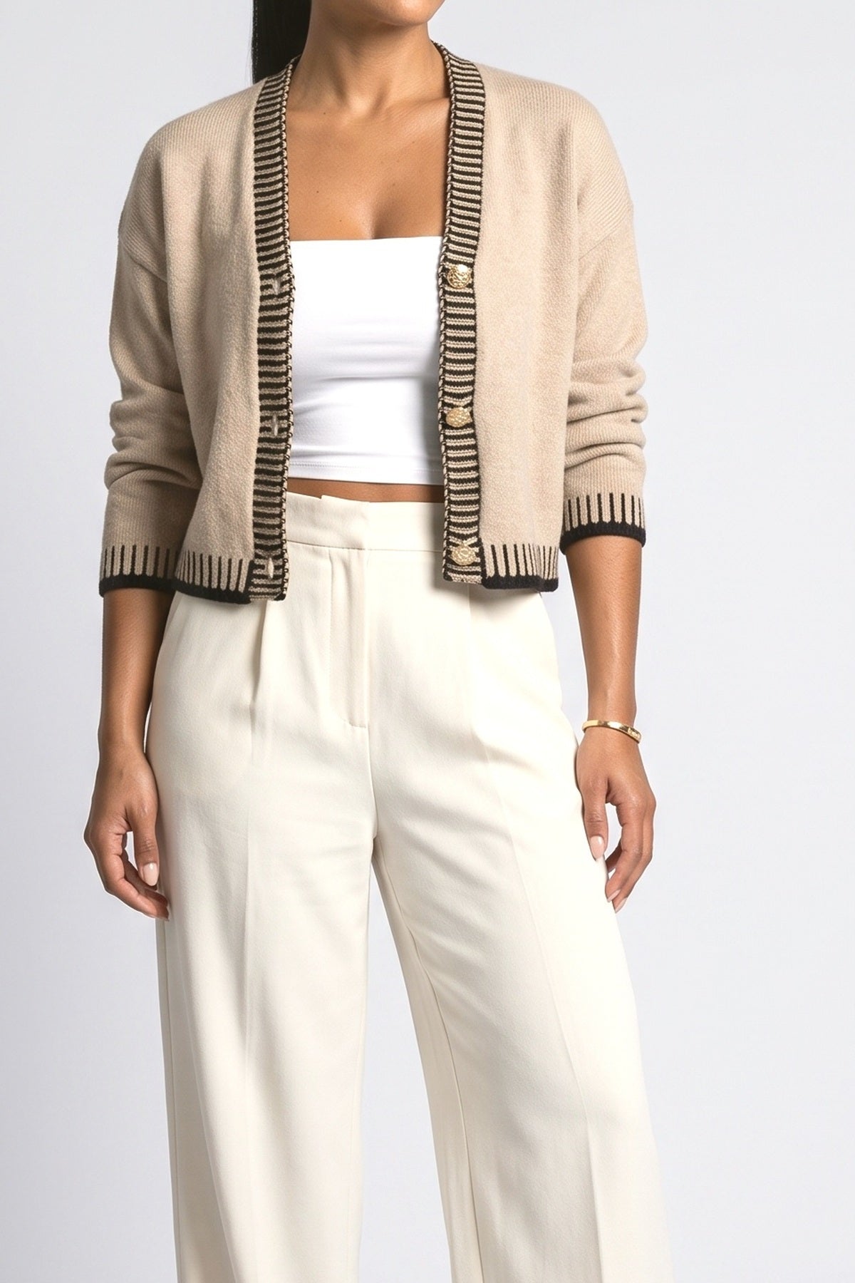 Knit Cardigan, fabric detail