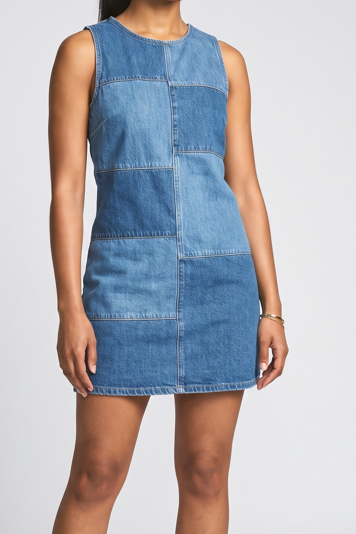 Sleeveless Summer Dress, fabric detail
