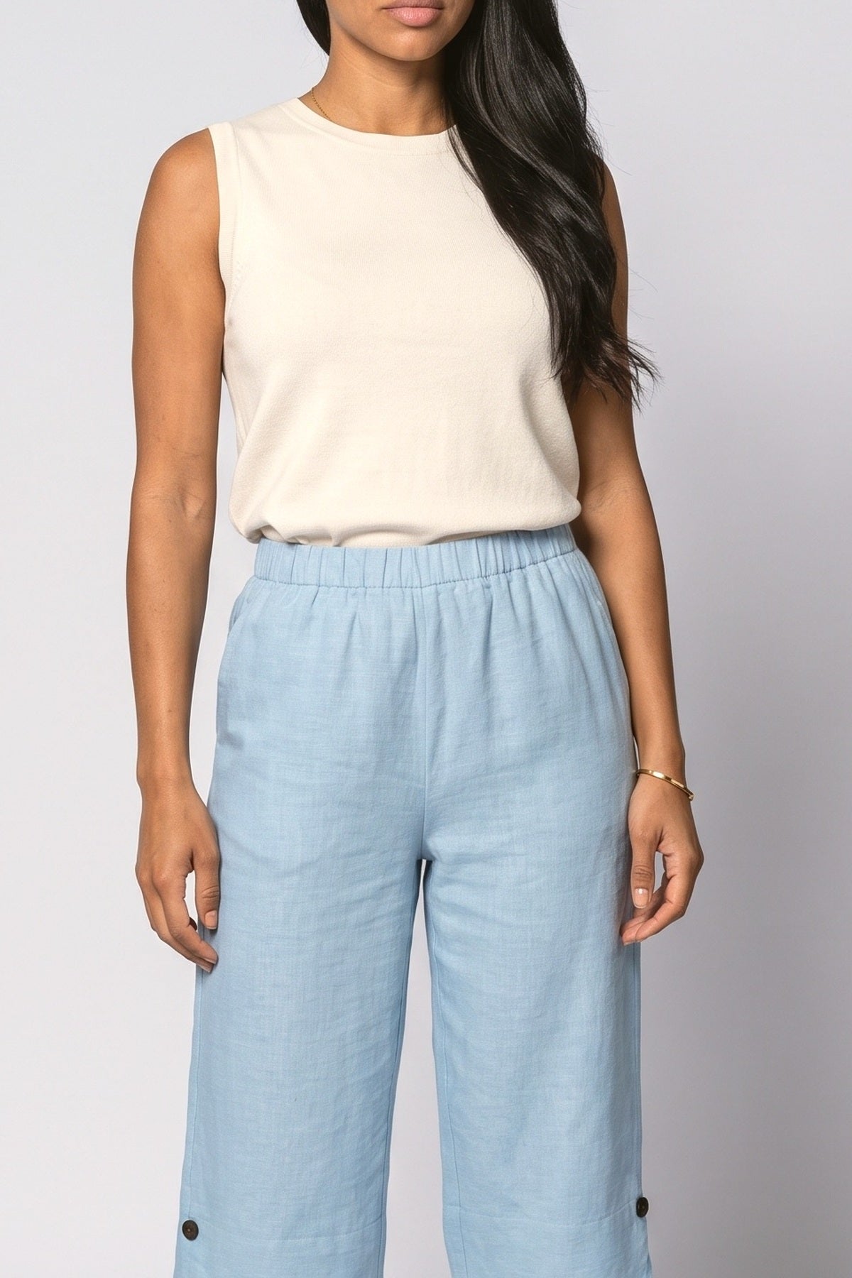Wide Leg Pants, fabric detail