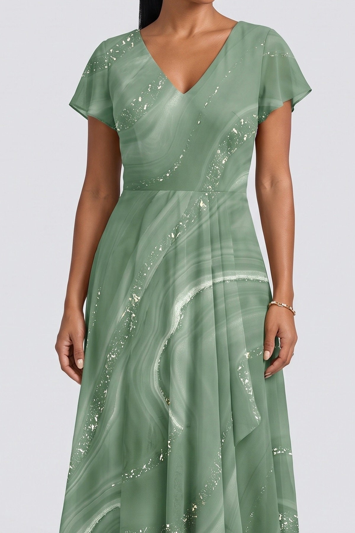 Midi Dress, fabric detail