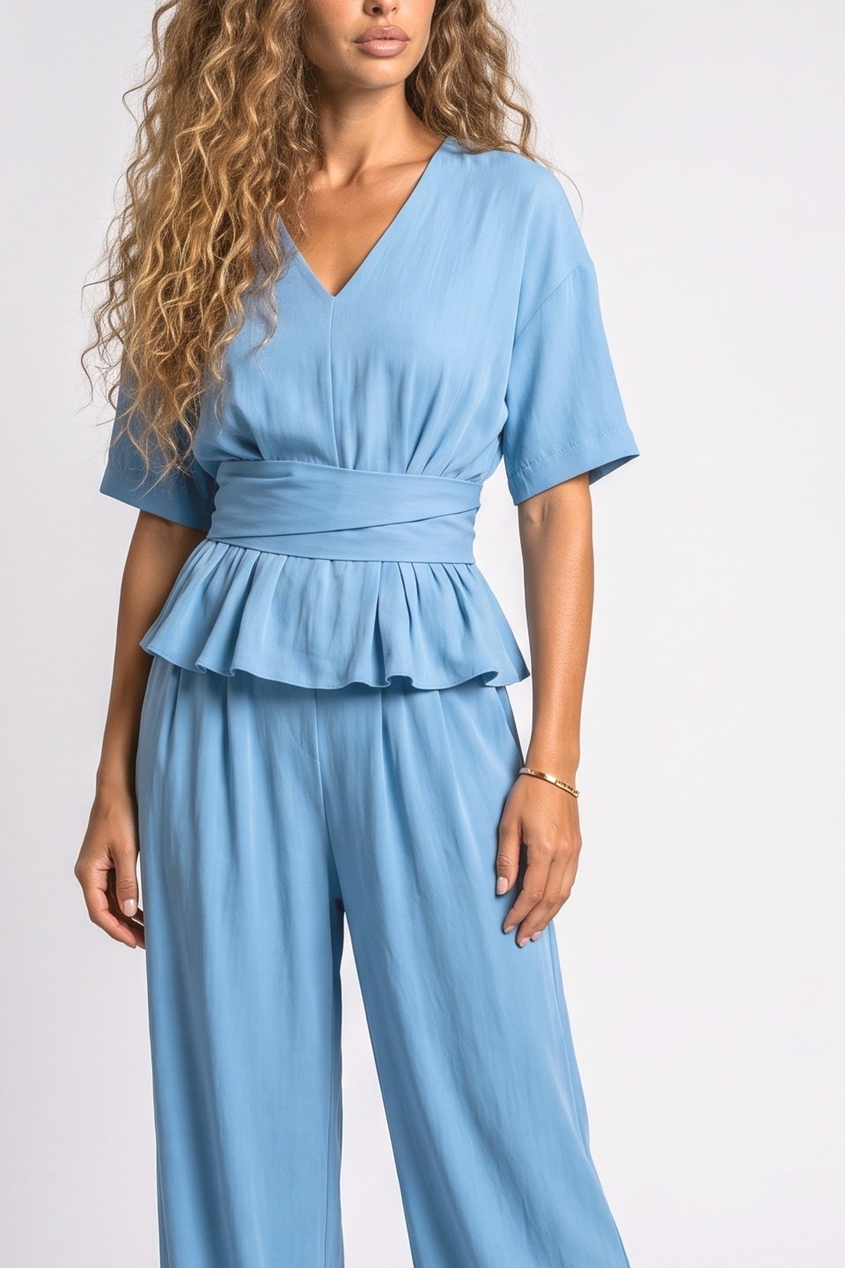 Wrap Two Piece Outfit, fabric detail