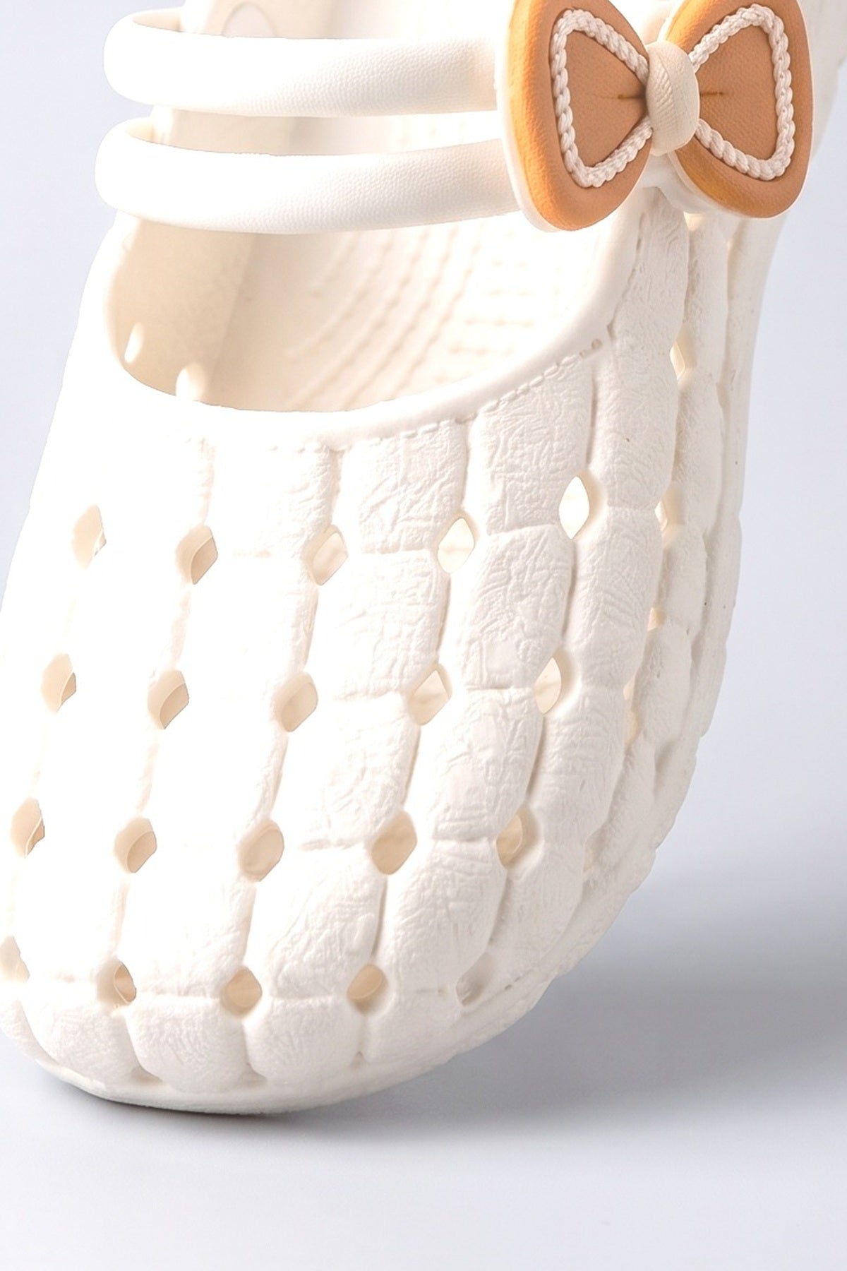 Backless Casual Shoes Women, fabric detail