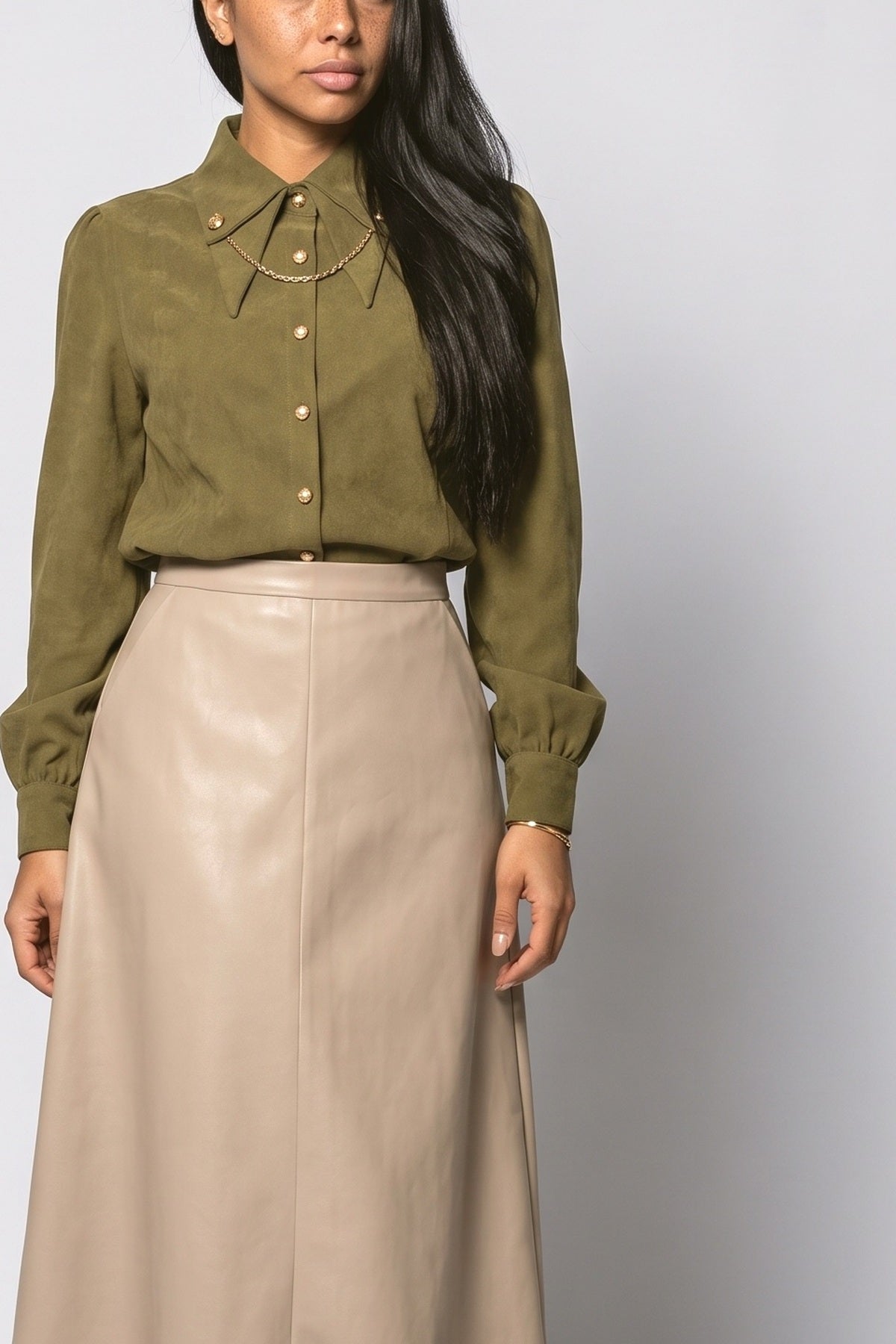 Blouse, fabric detail