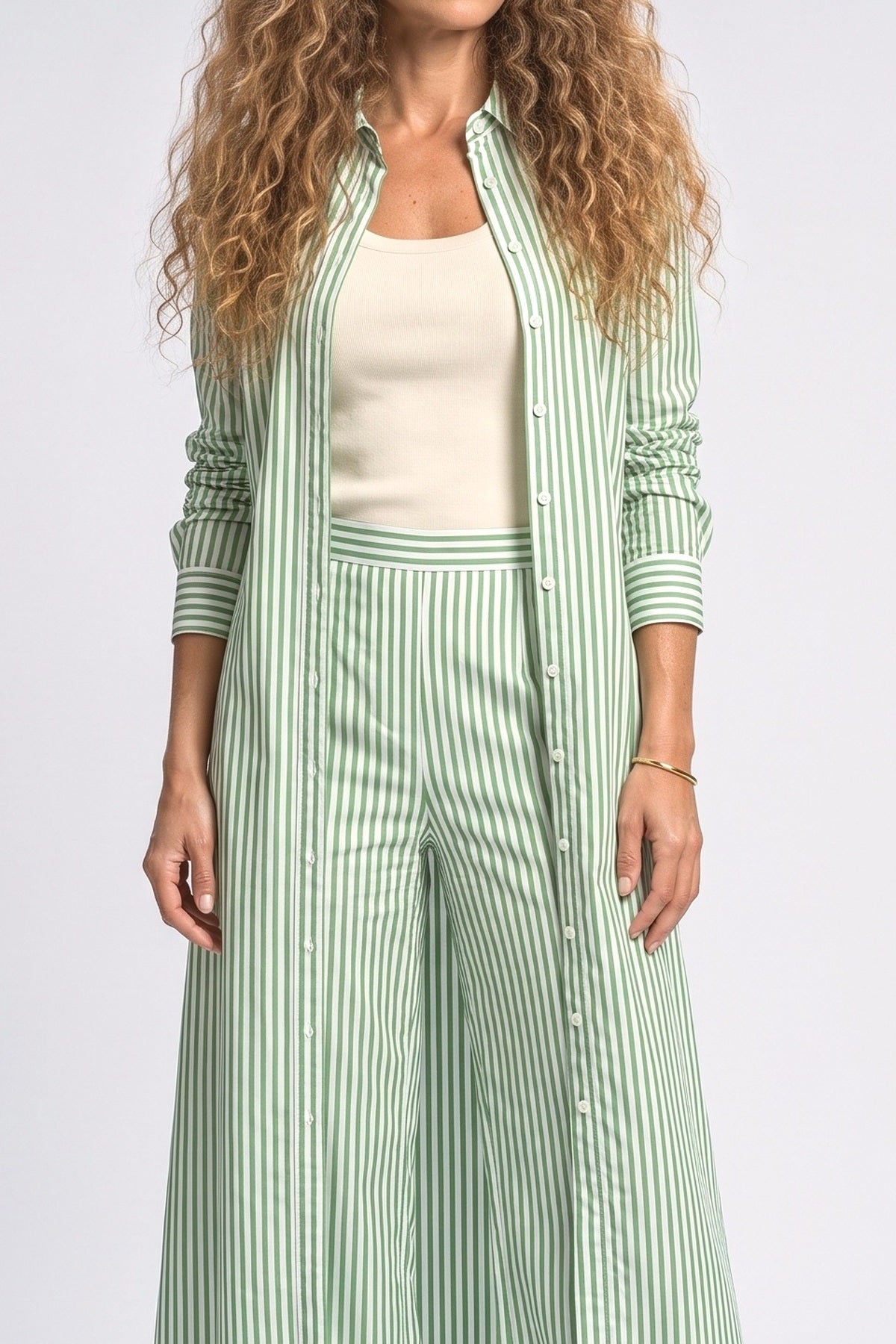 Striped Leggings, fabric detail