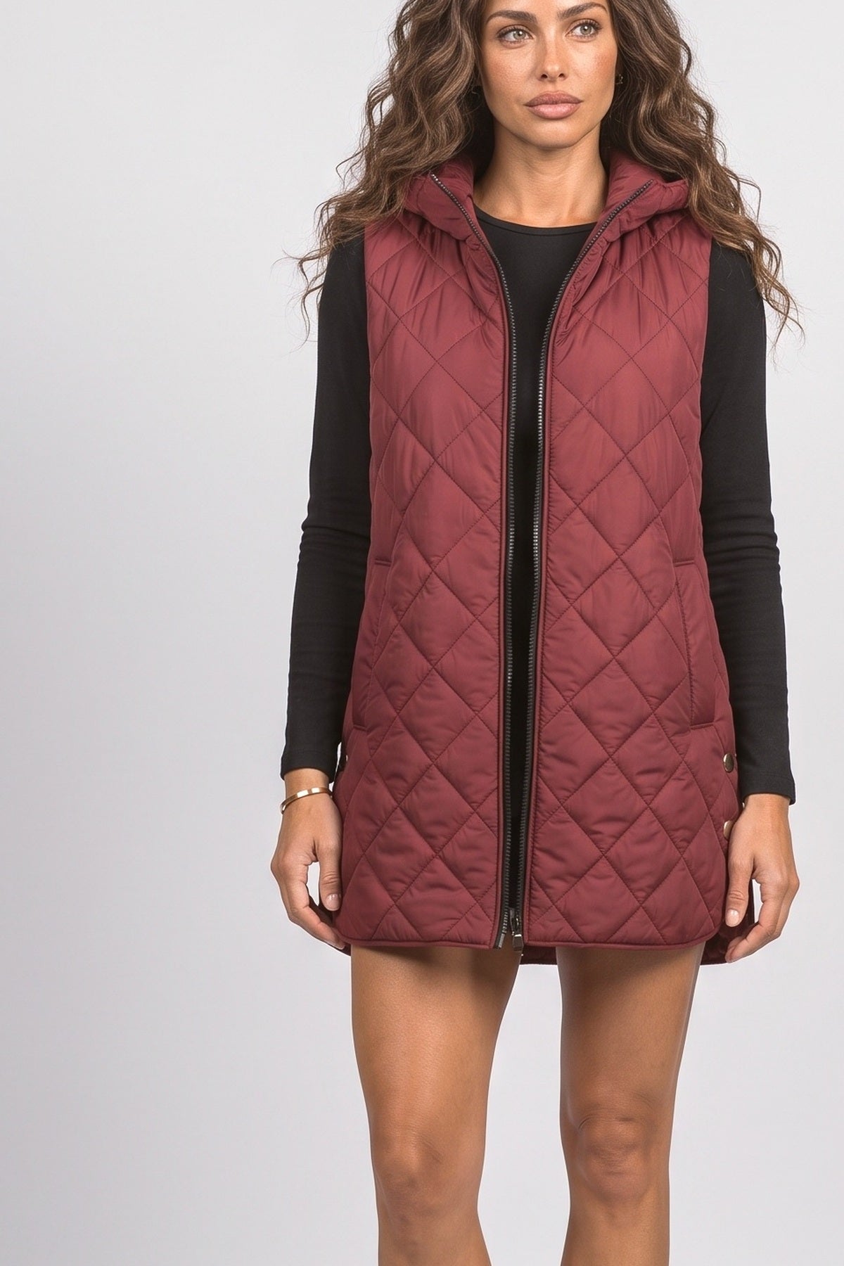Sleeveless Vest, fabric detail