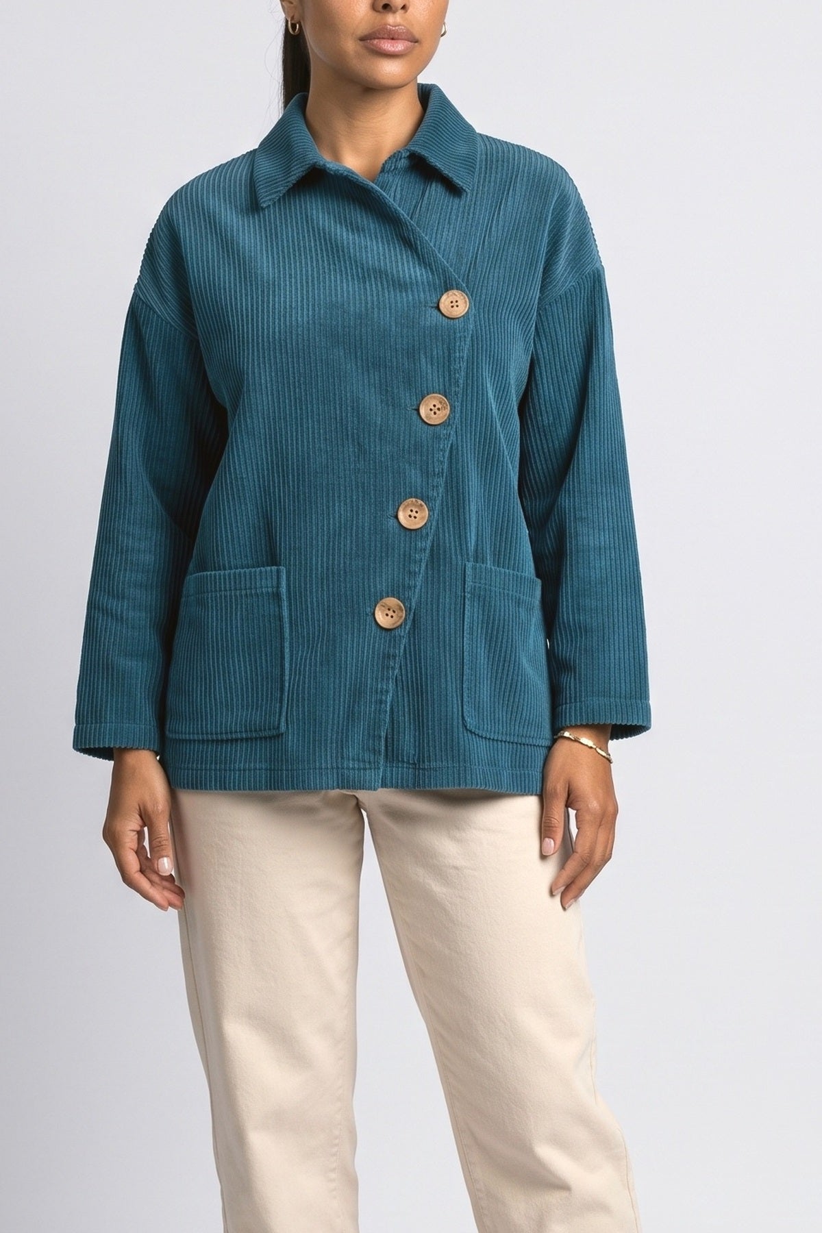 Ribbed Bomber Jacket, fabric detail