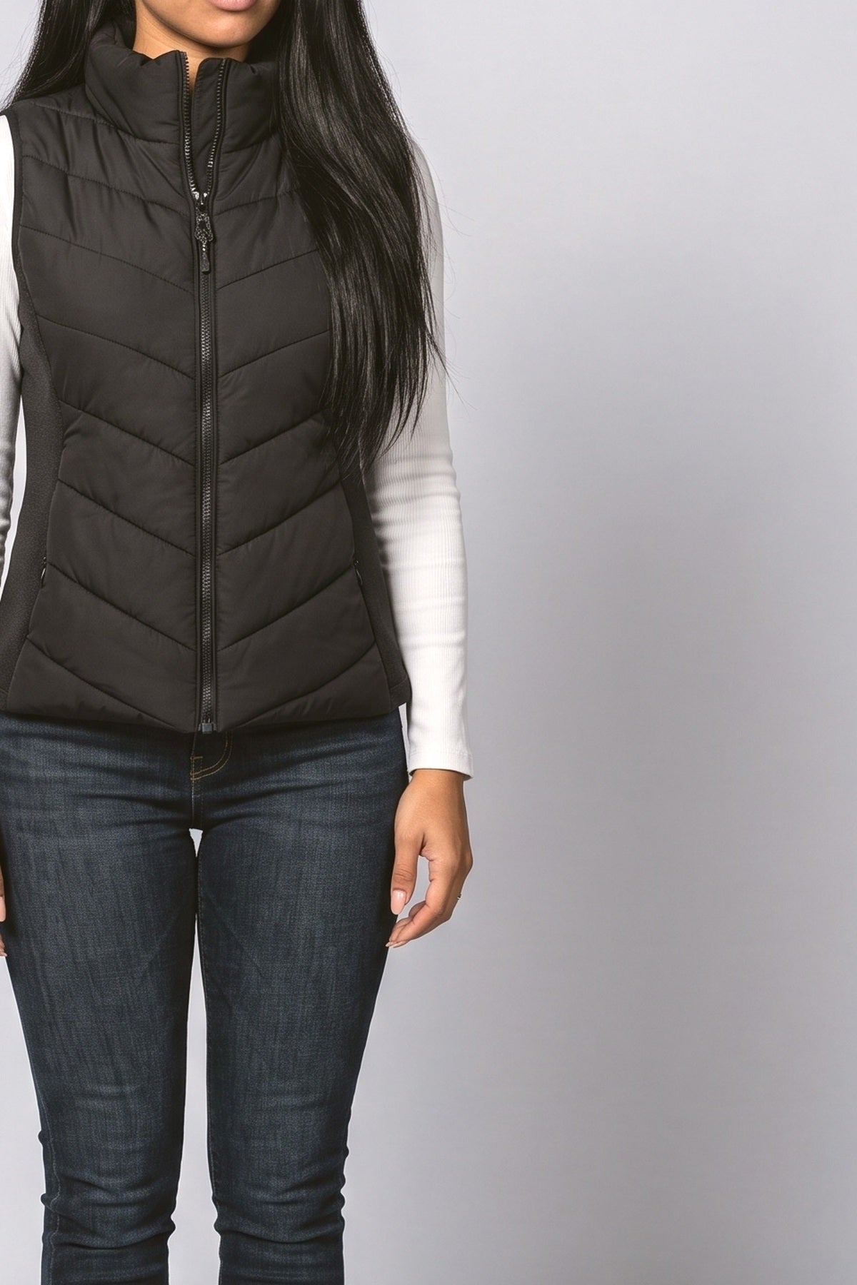 Vest, fabric detail