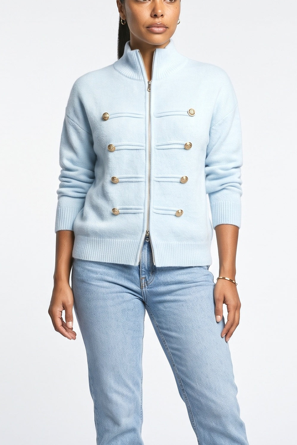 Knit Cardigan, fabric detail
