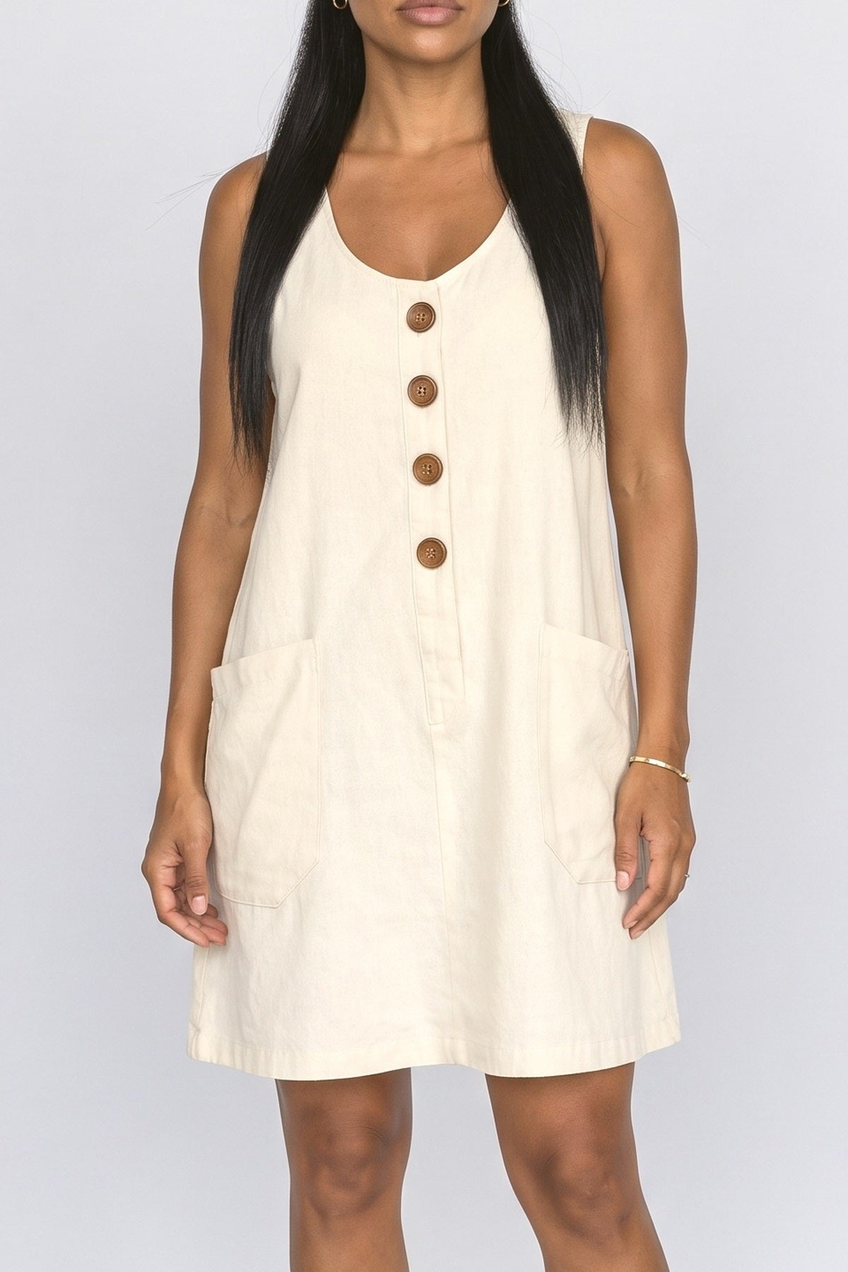 Sleeveless Summer Dress, fabric detail