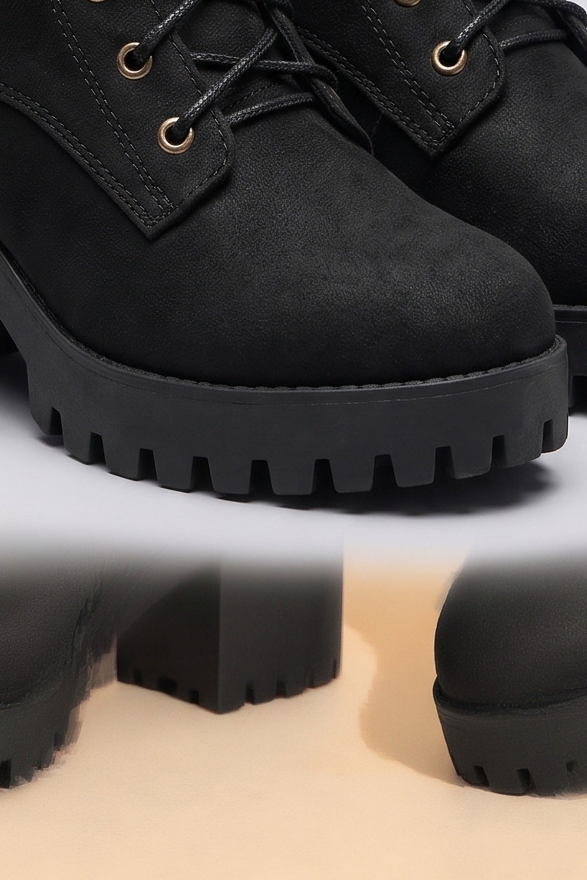 Combat Boots, fabric detail
