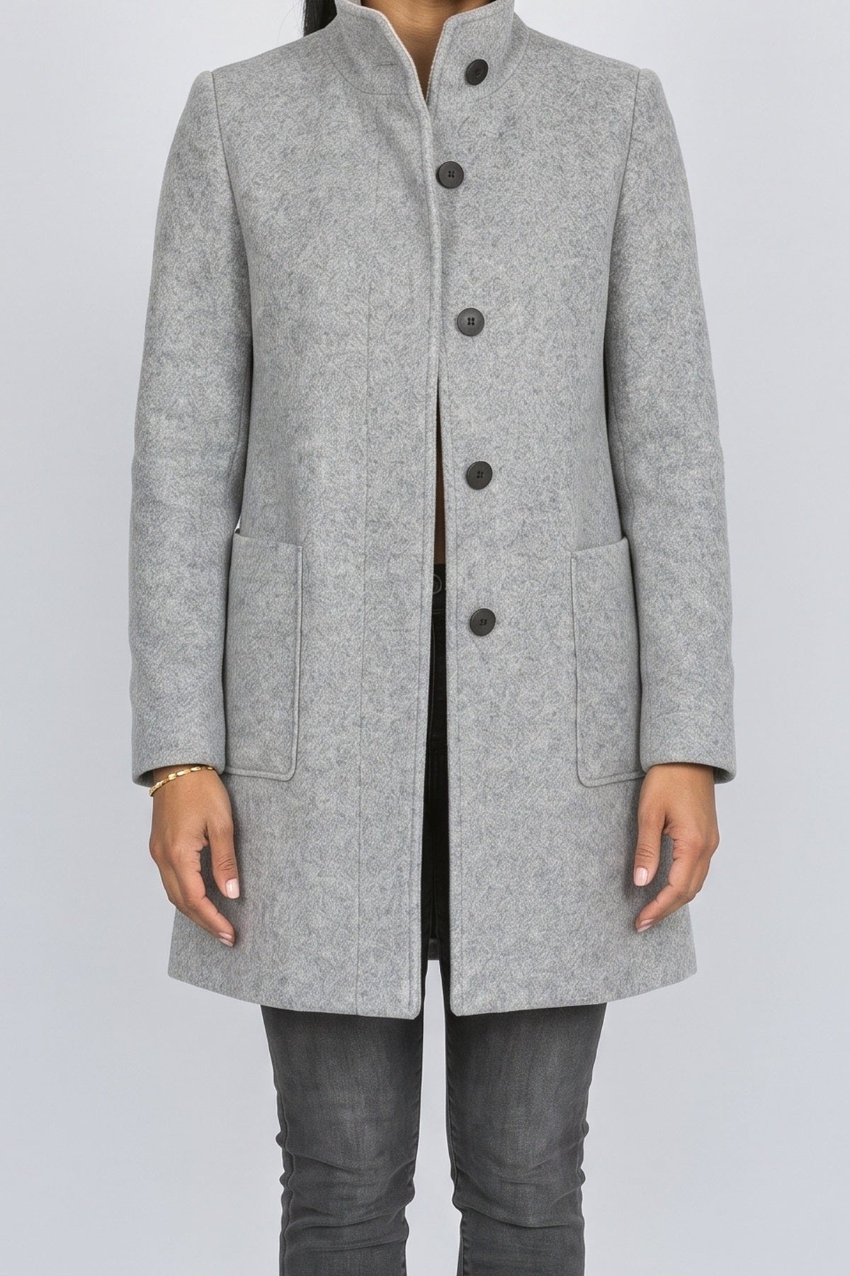 Wool Coat, fabric detail