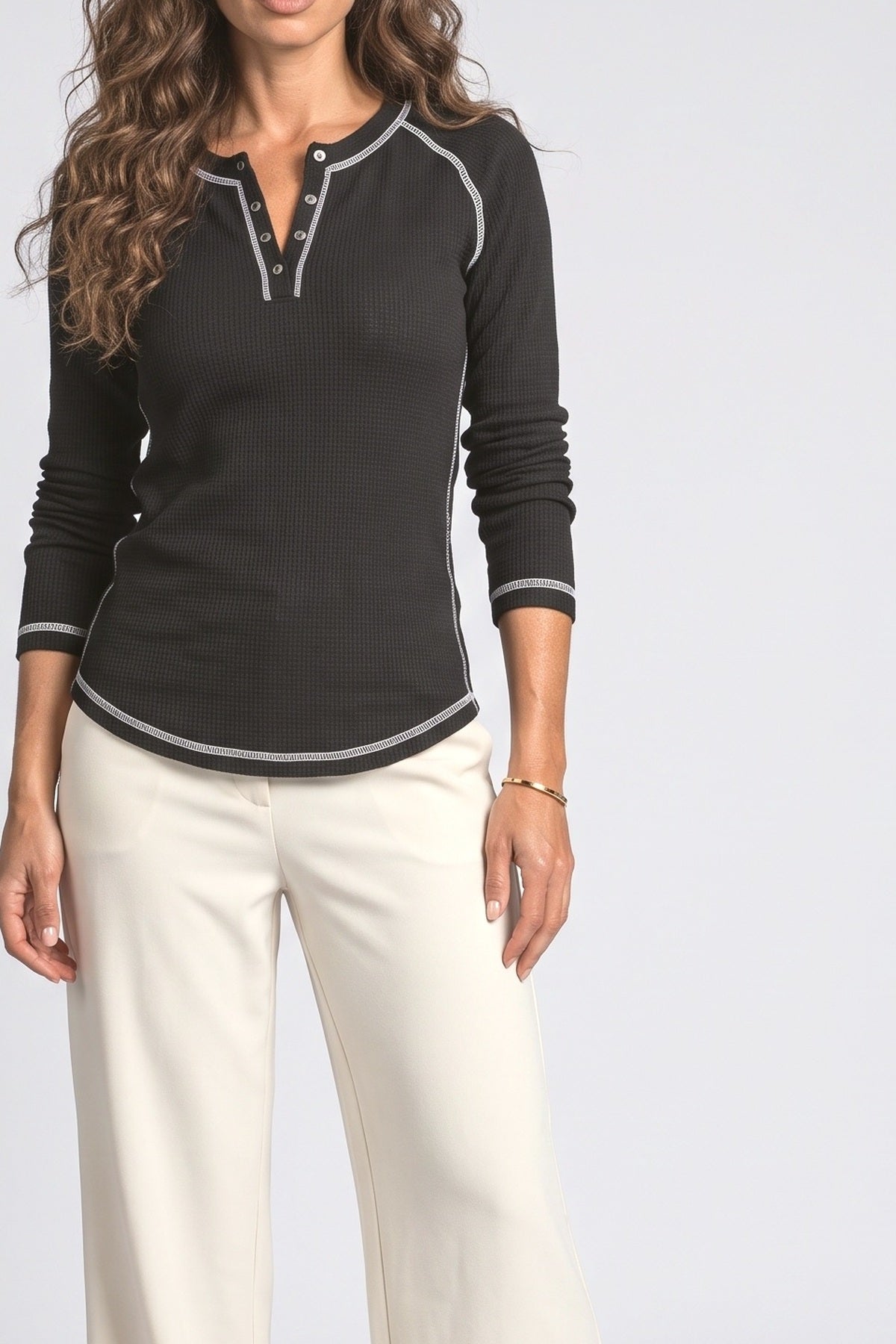 Knit Top, fabric detail
