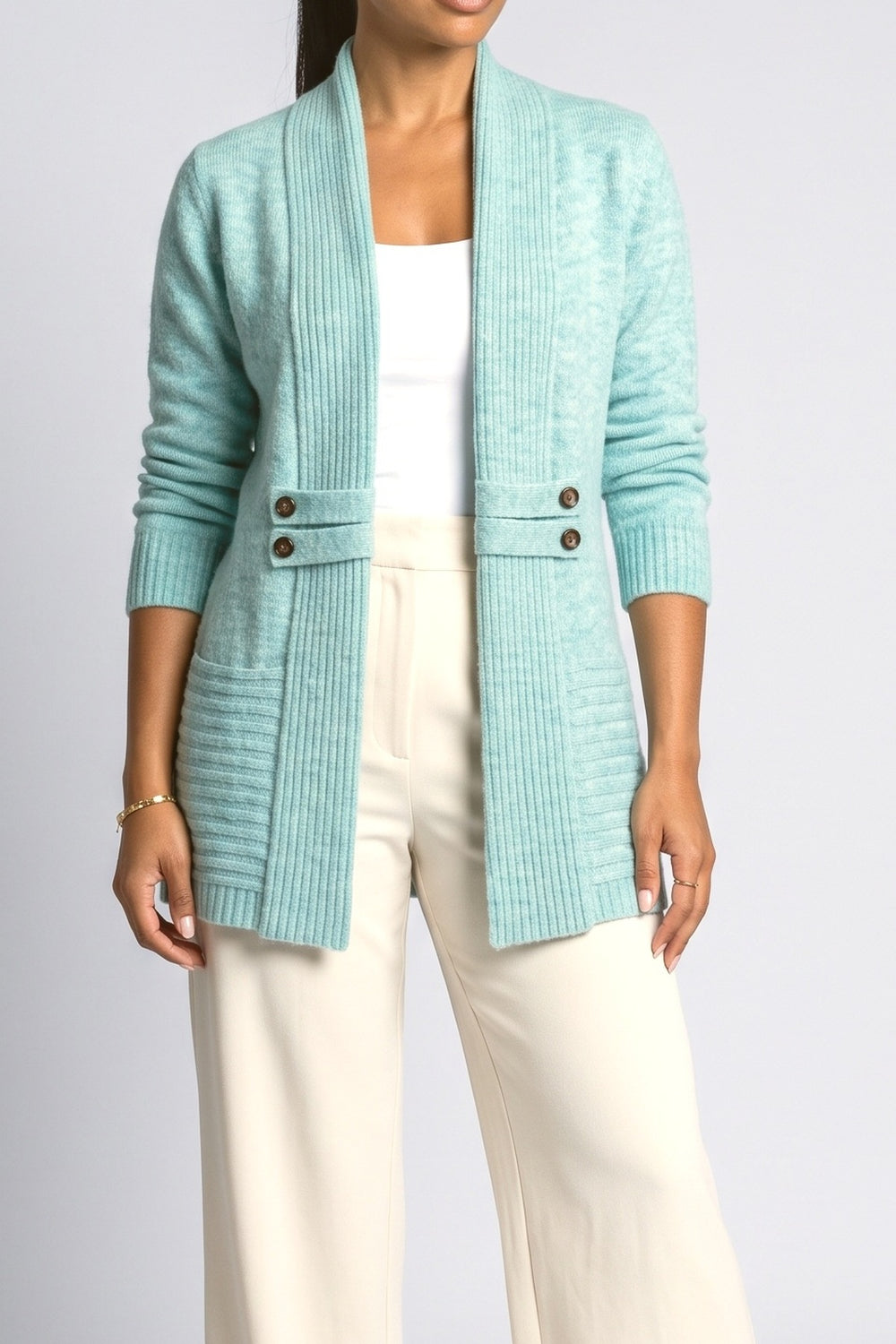 Knit Cardigan, fabric detail
