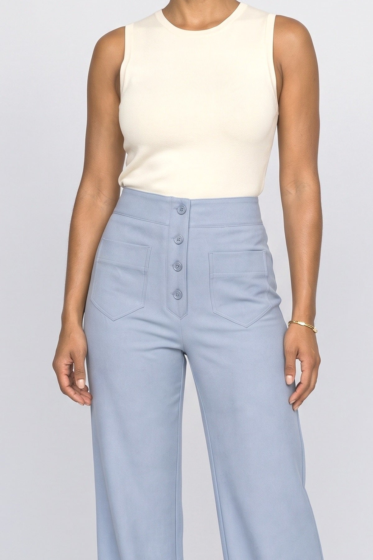 Wide Leg Pants, fabric detail