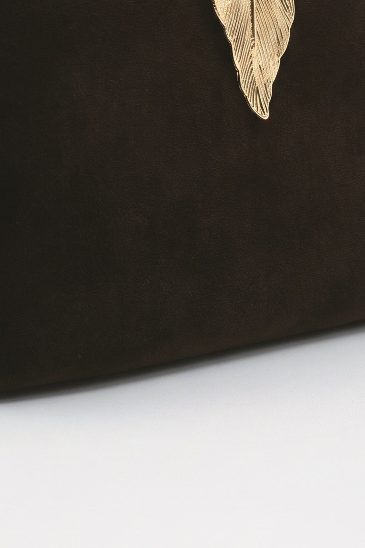 Black Clutch Party Storage Dinner Bag, fabric detail