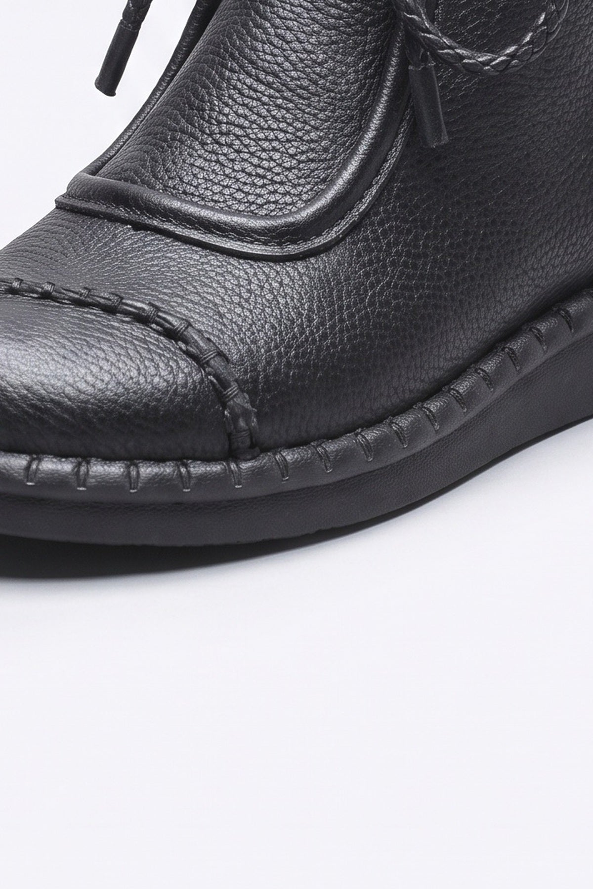 Lace Ankle Boots, fabric detail