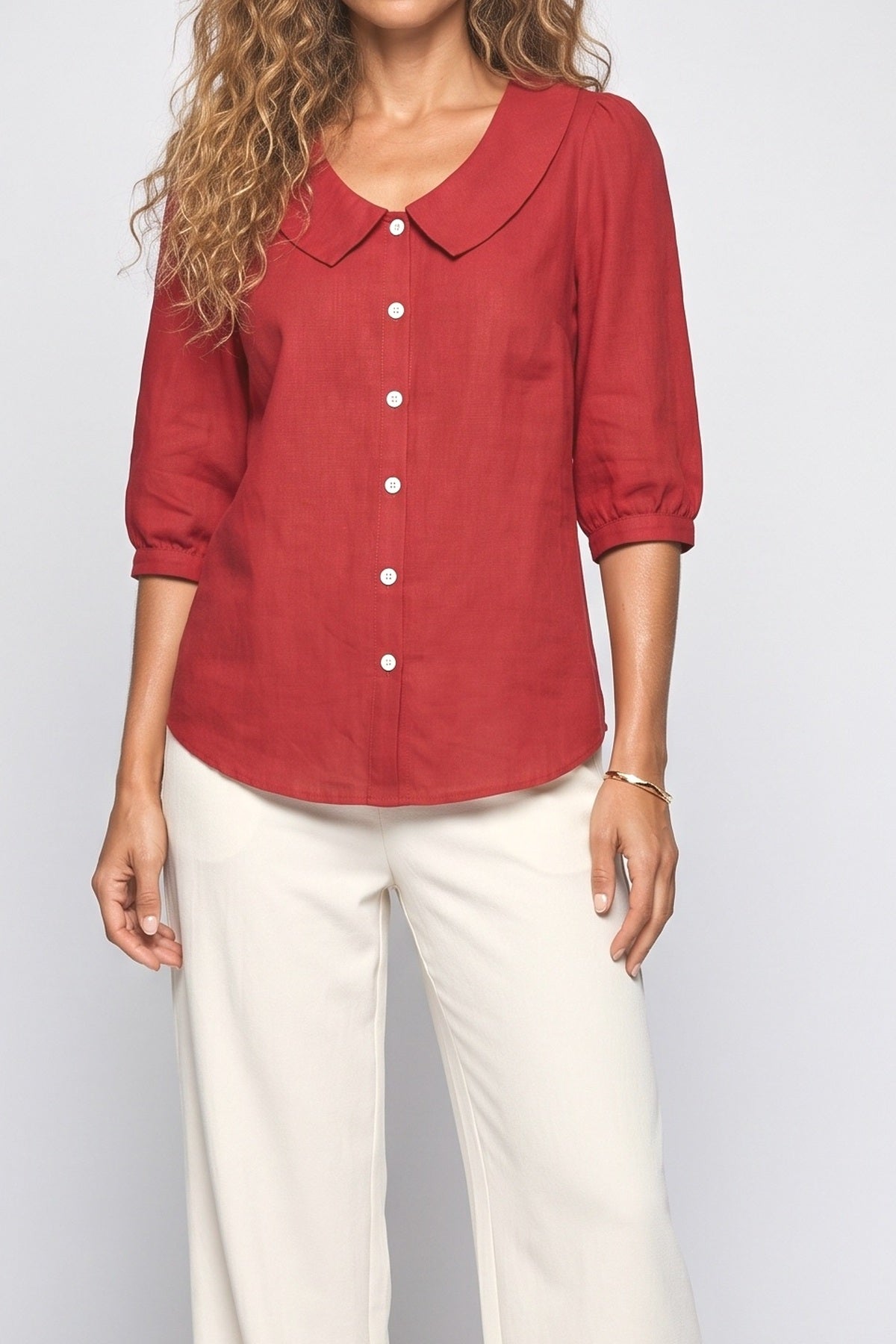 Blouse, fabric detail