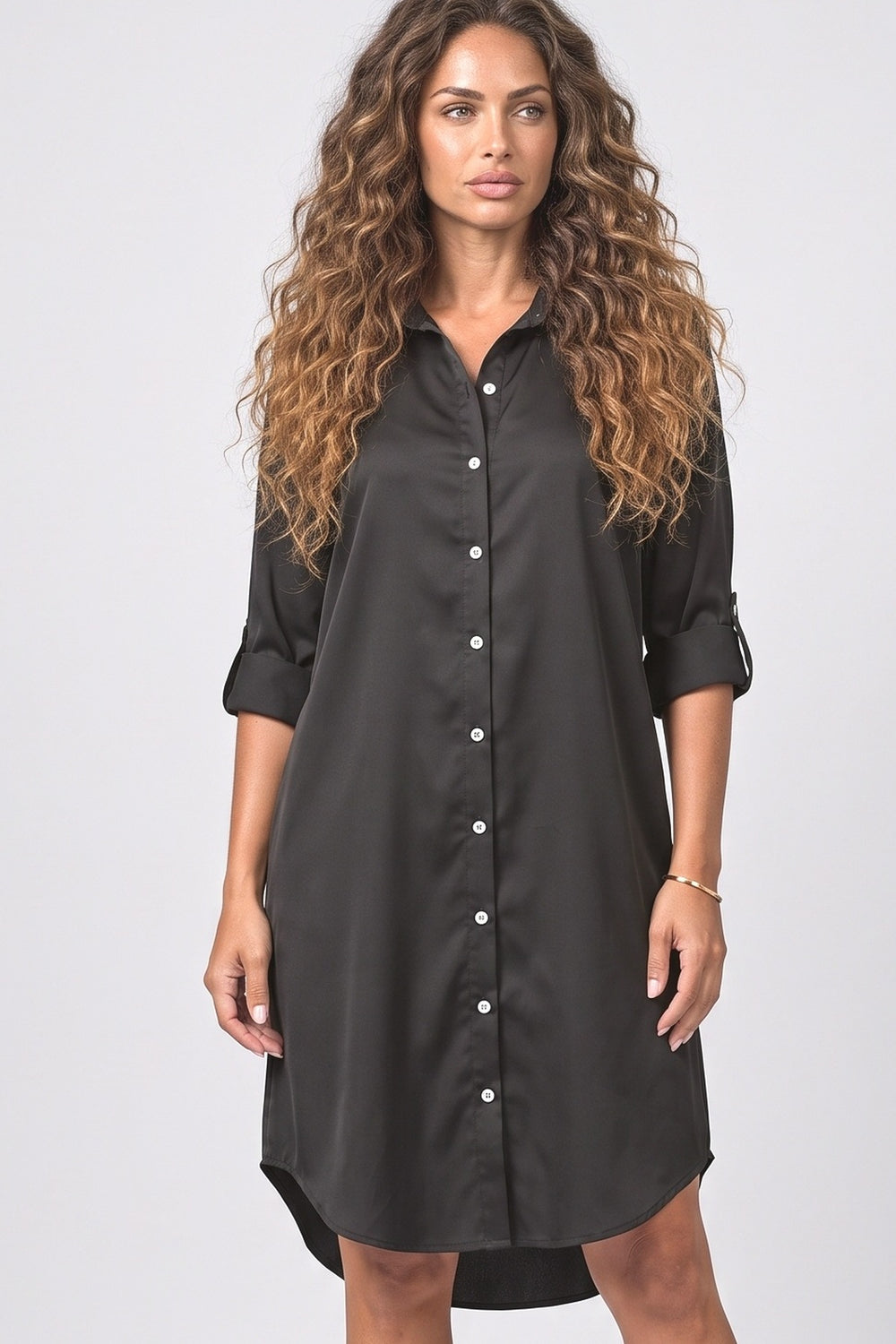 Satin Blouse, fabric detail