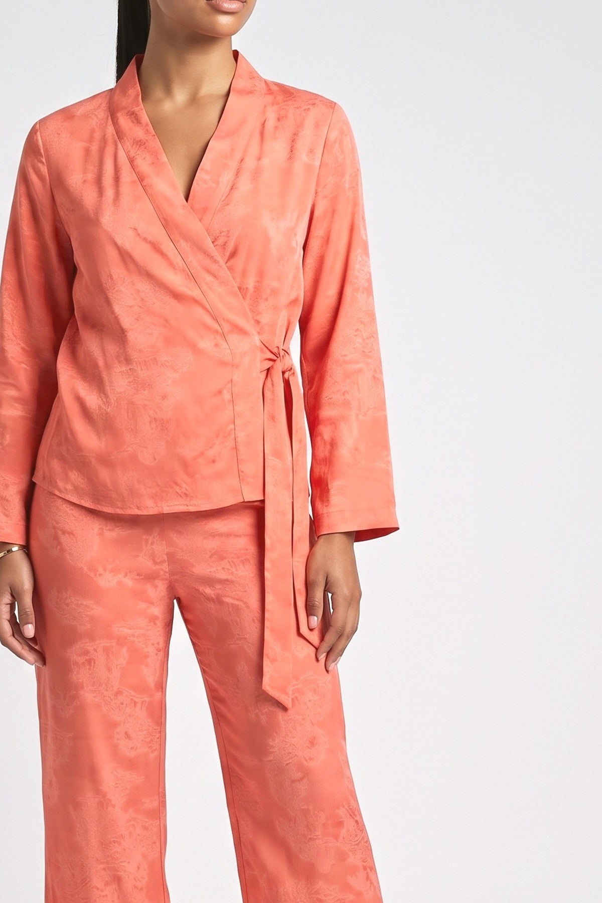 Wrap Outfit Set, fabric detail