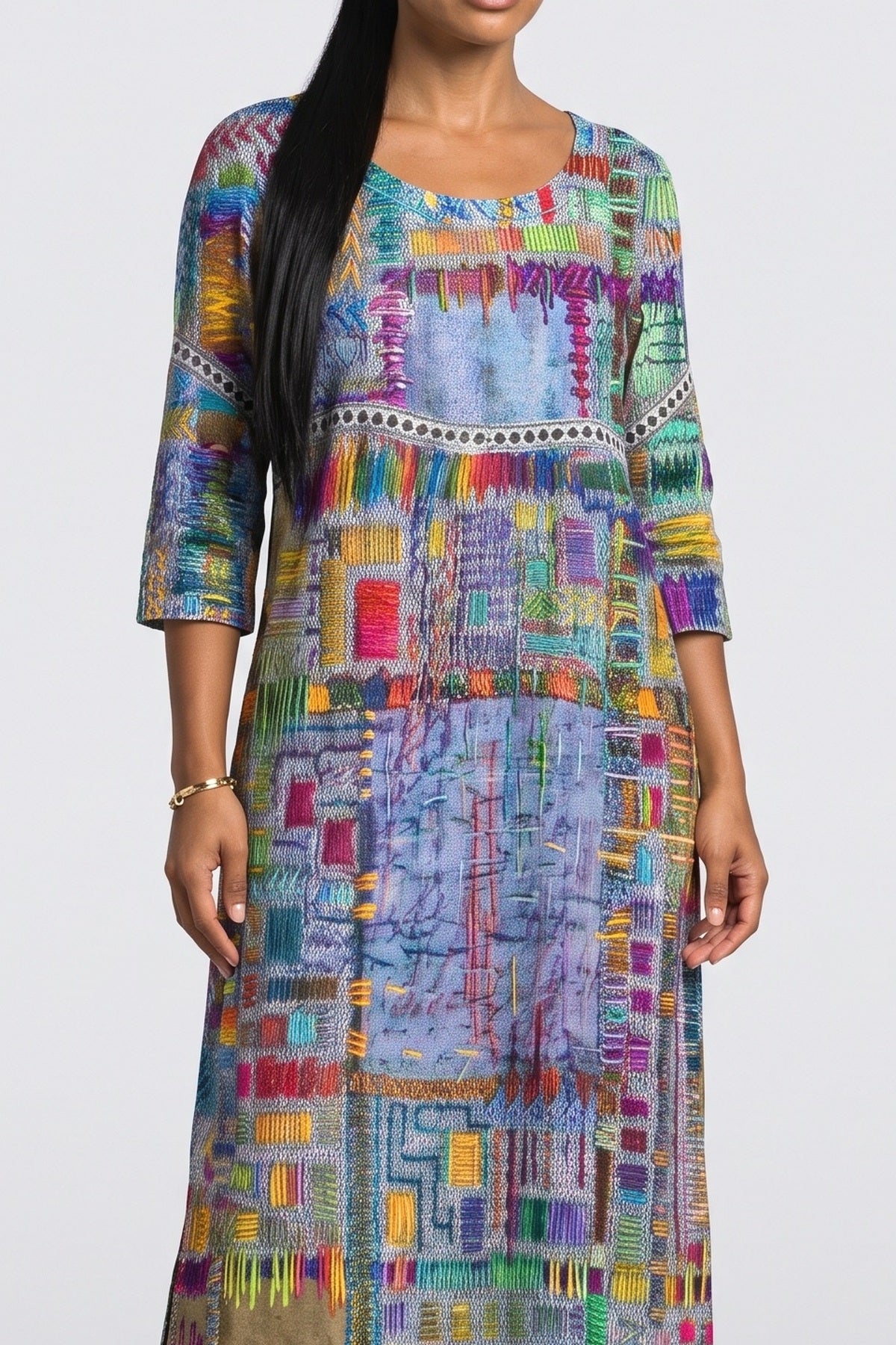 Midi Dress, fabric detail