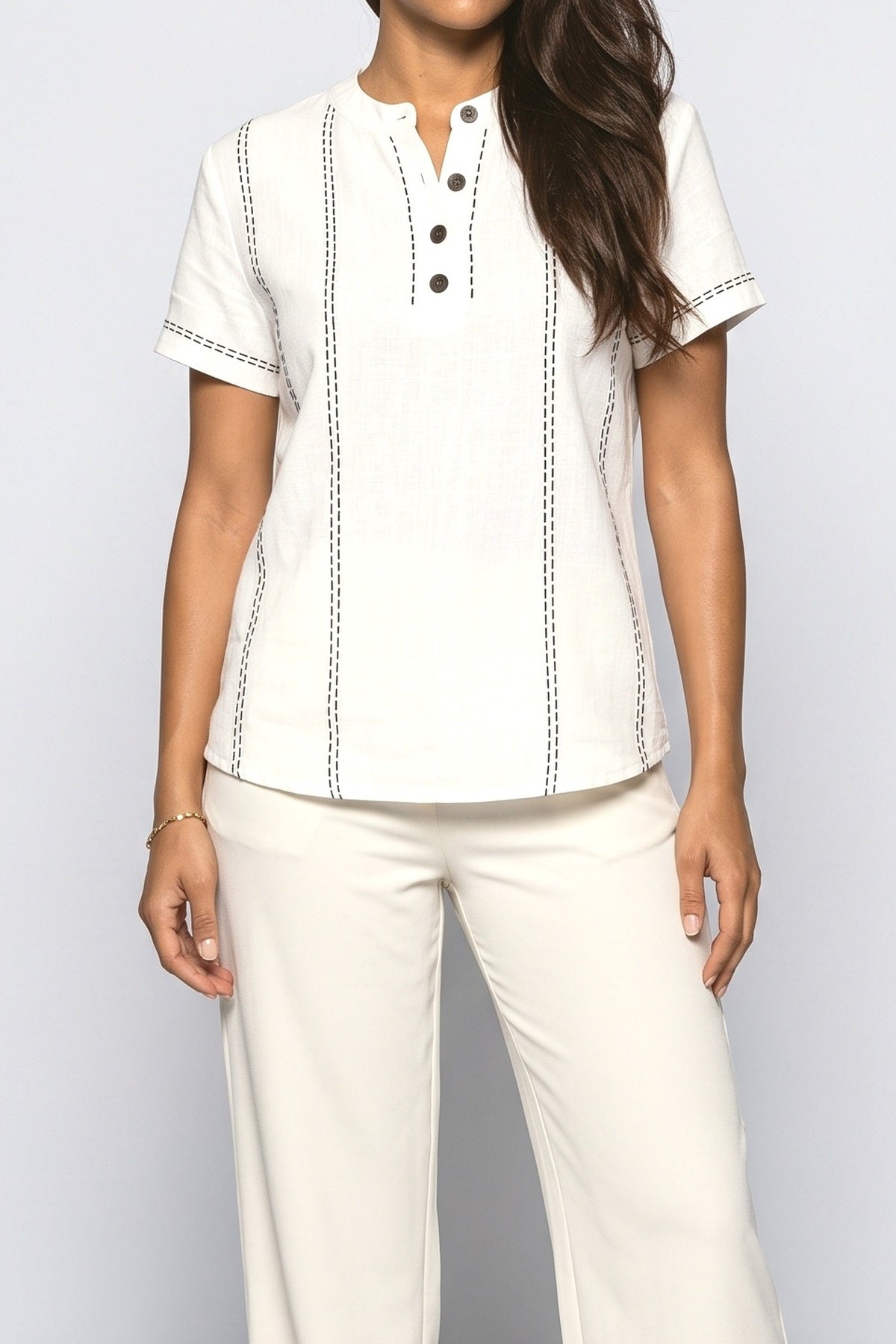 Blouse, fabric detail
