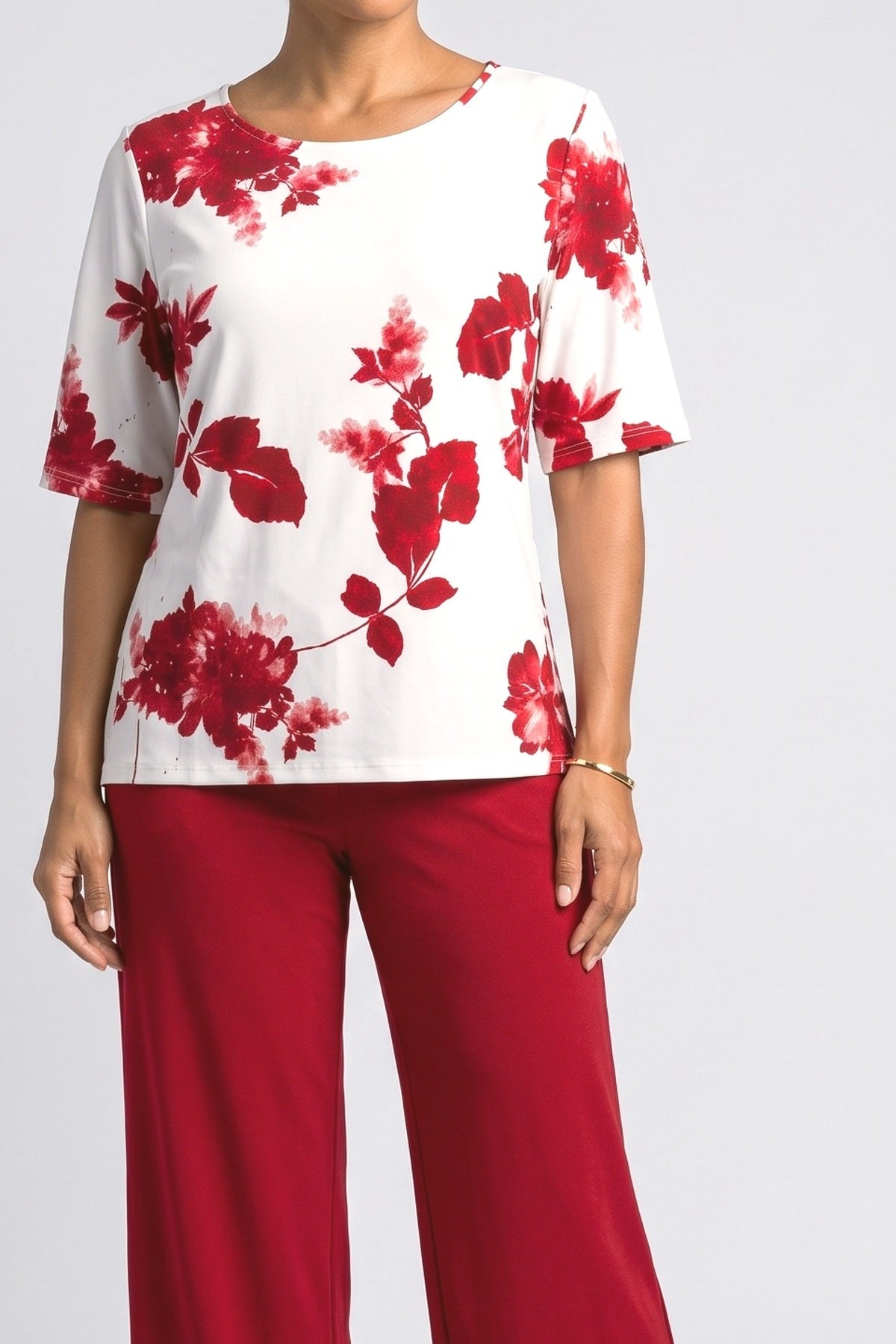 Floral Two Piece Outfit, fabric detail