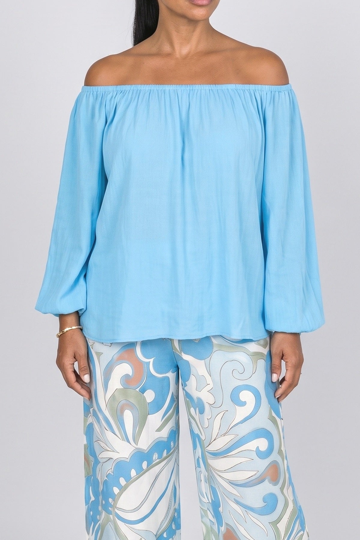 Flowy Two Piece Outfit, fabric detail