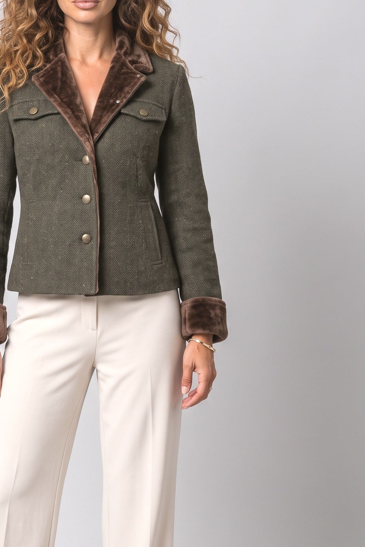 Women's Blazer, fabric detail