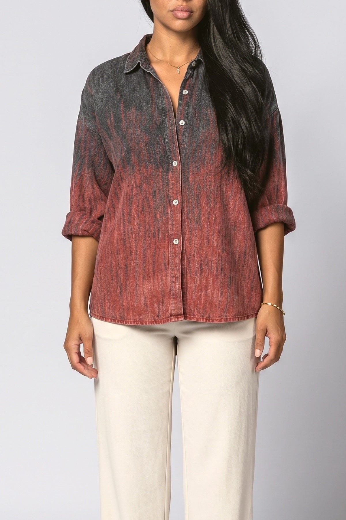 Floral Blouse, fabric detail