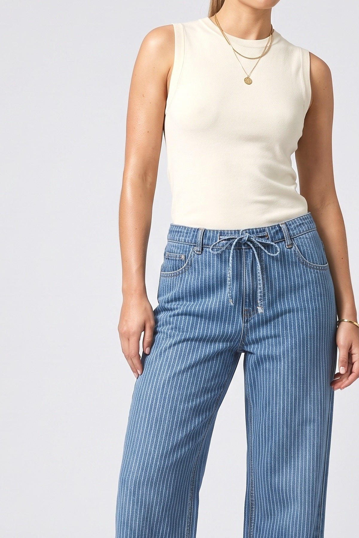 Denim Women's Jeans, fabric detail