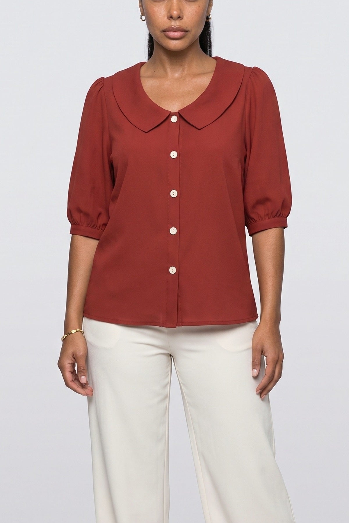 Blouse, fabric detail