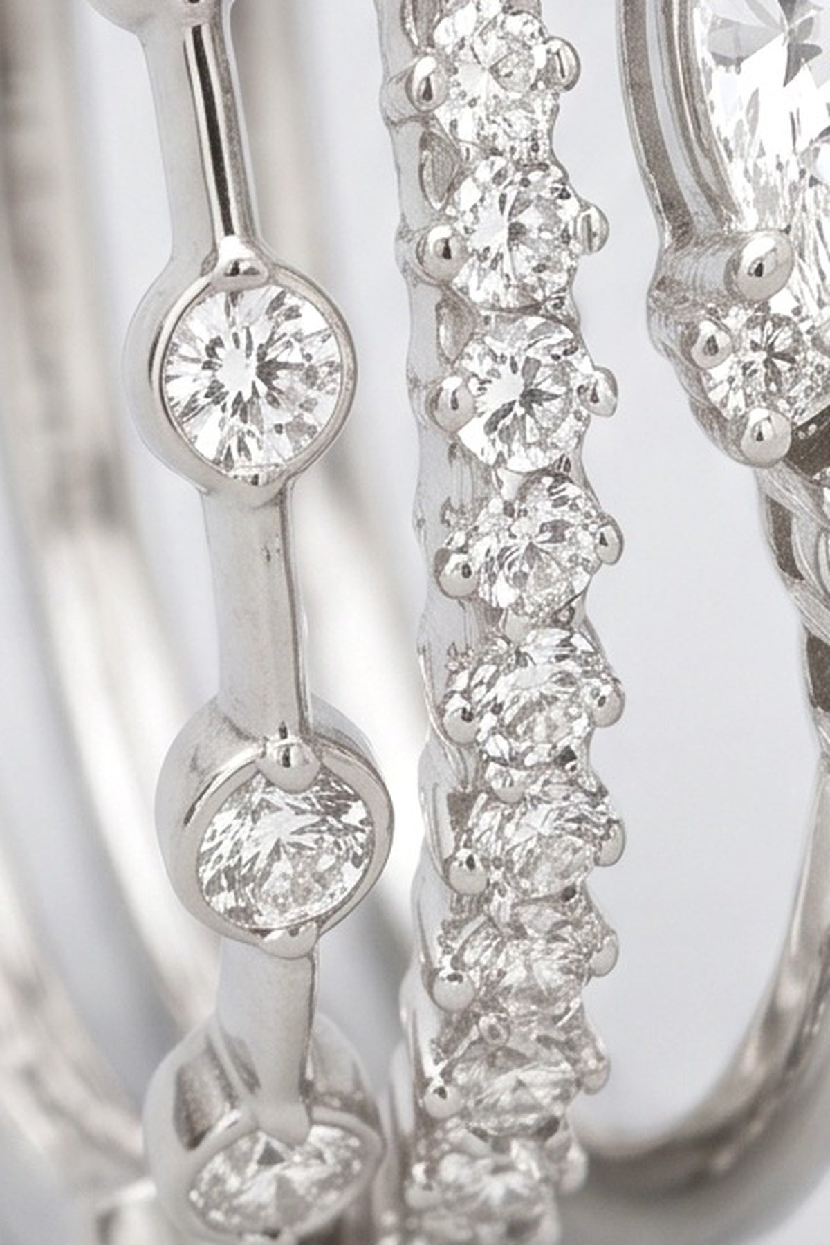 Ring Set, fabric detail