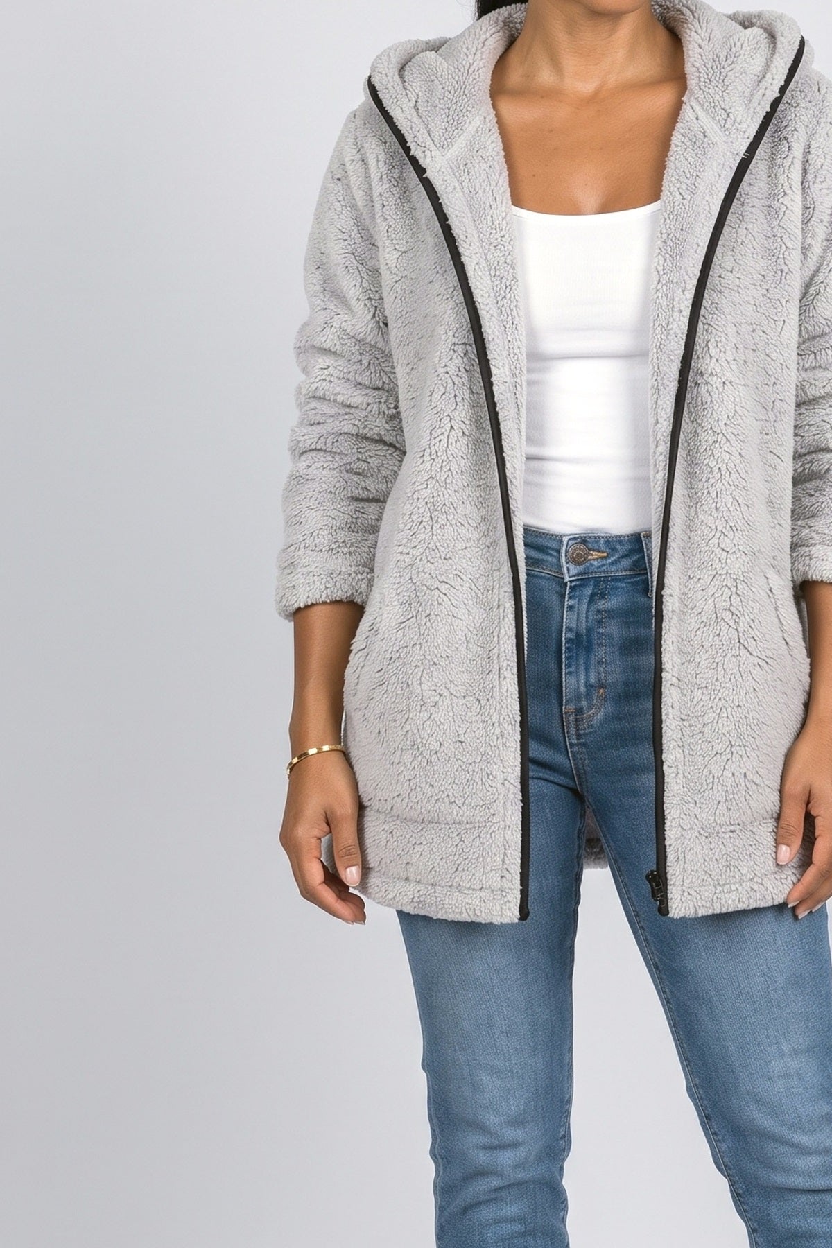 Knit Cardigan, fabric detail