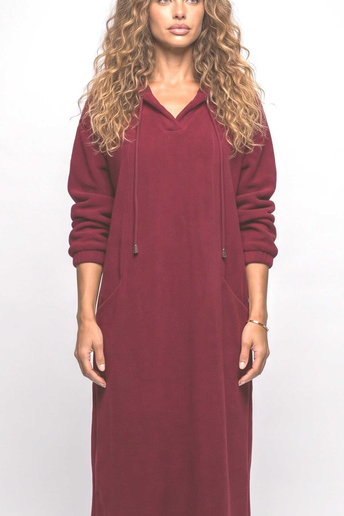 A-Line Maxi Dress, fabric detail