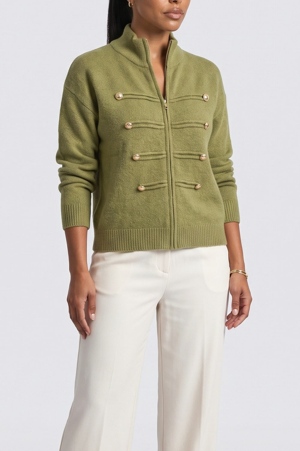 Knit Cardigan, fabric detail