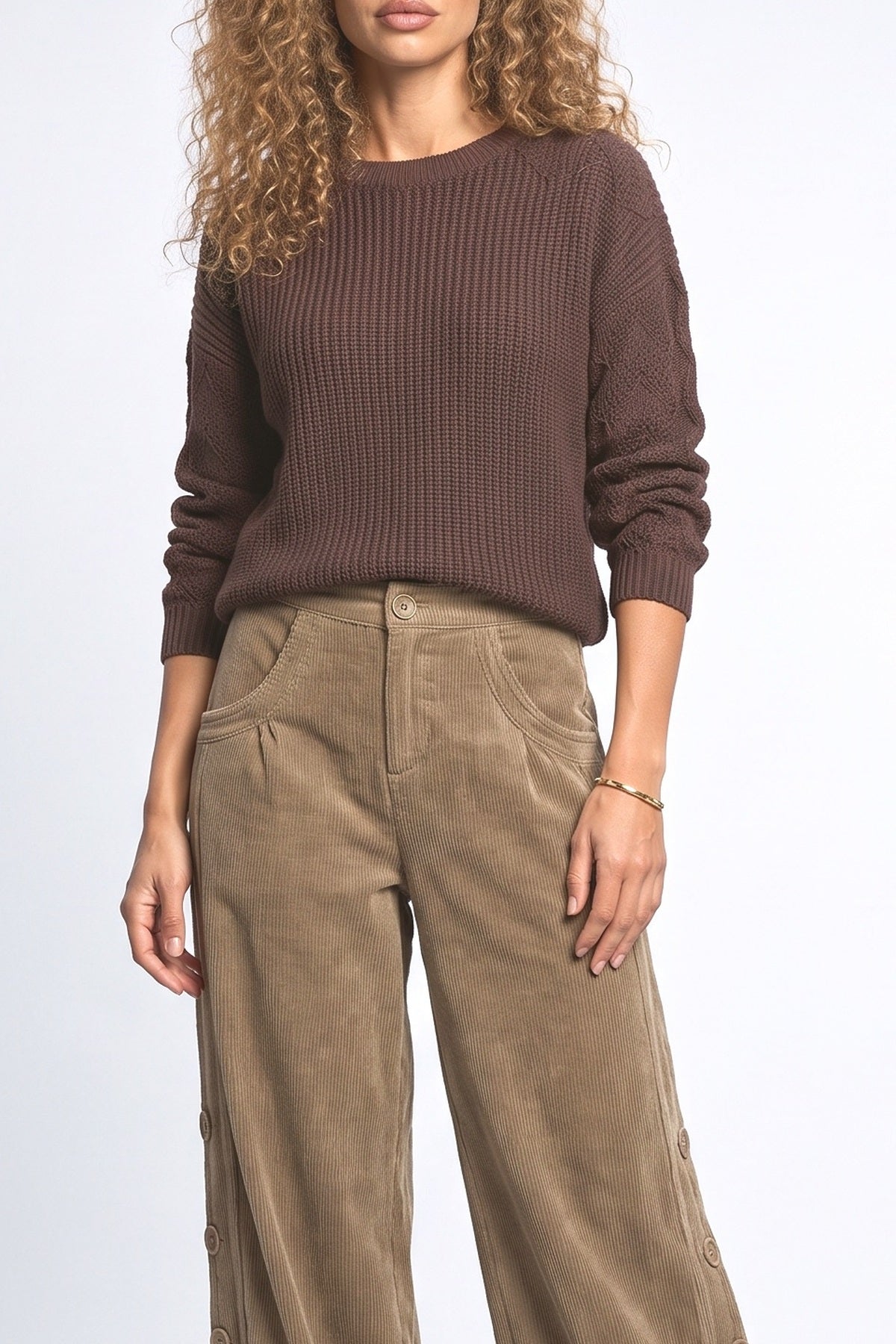 Wide Leg Pants, fabric detail