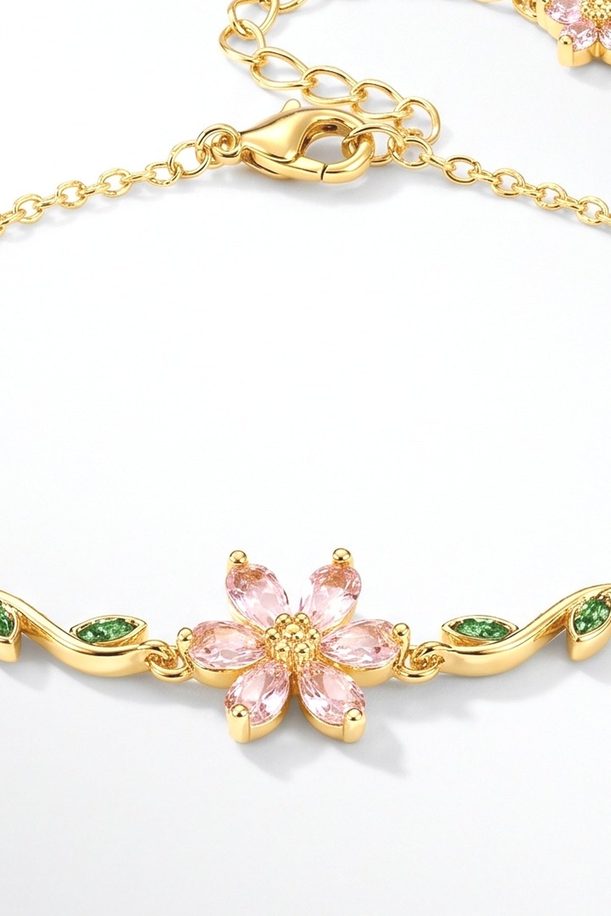 Charm Bracelet, fabric detail