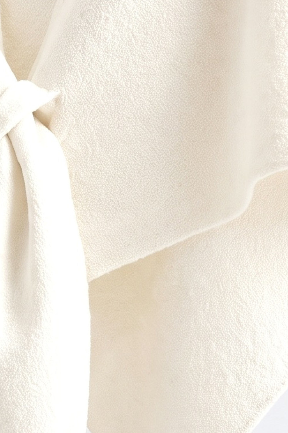 Knit Wrap Winter Scarf, fabric detail