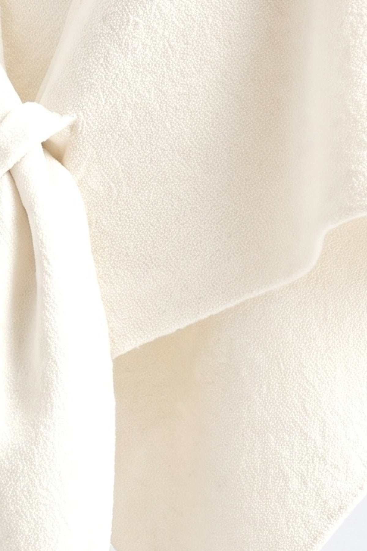 Knit Wrap Winter Scarf, fabric detail