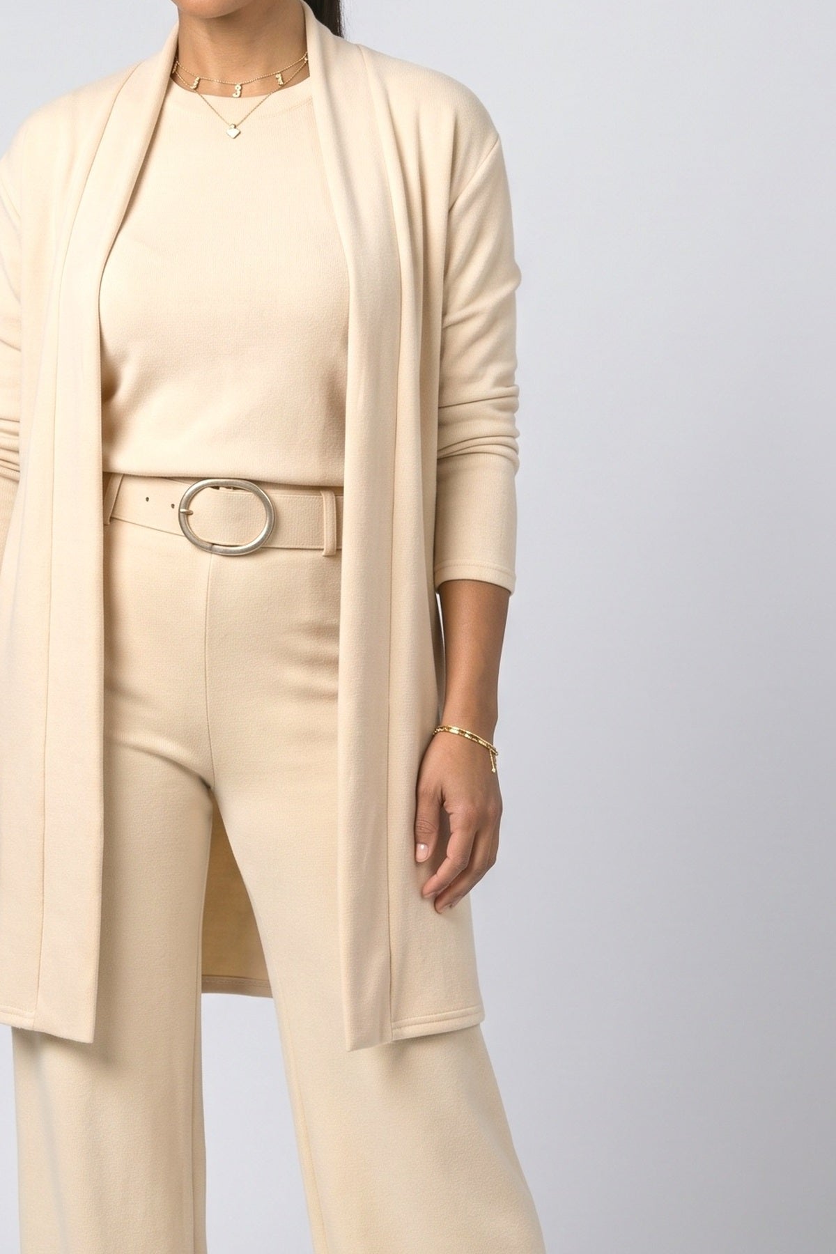 Long Cardigan, fabric detail